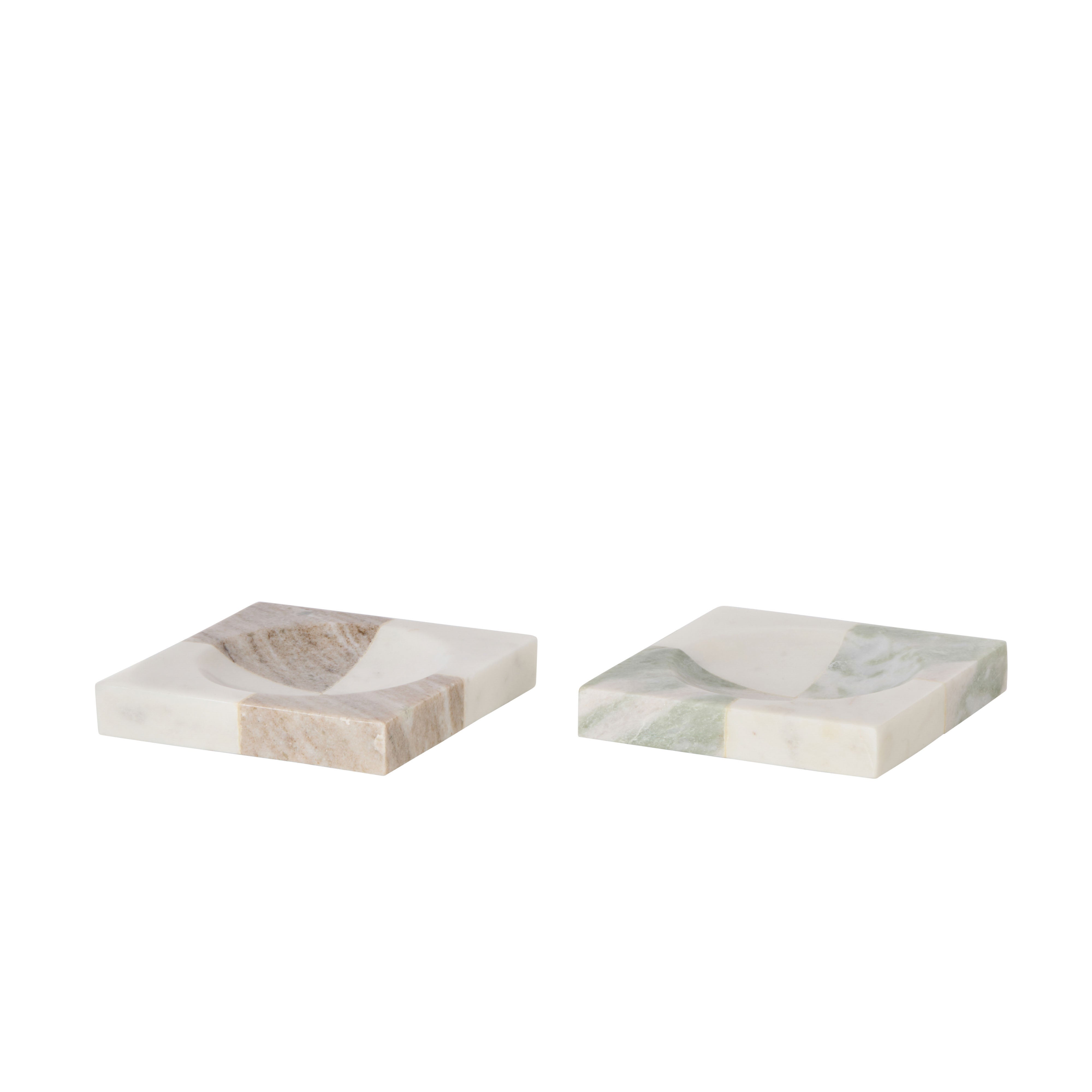 Amalfi Sachi Check Dish White & Onxy