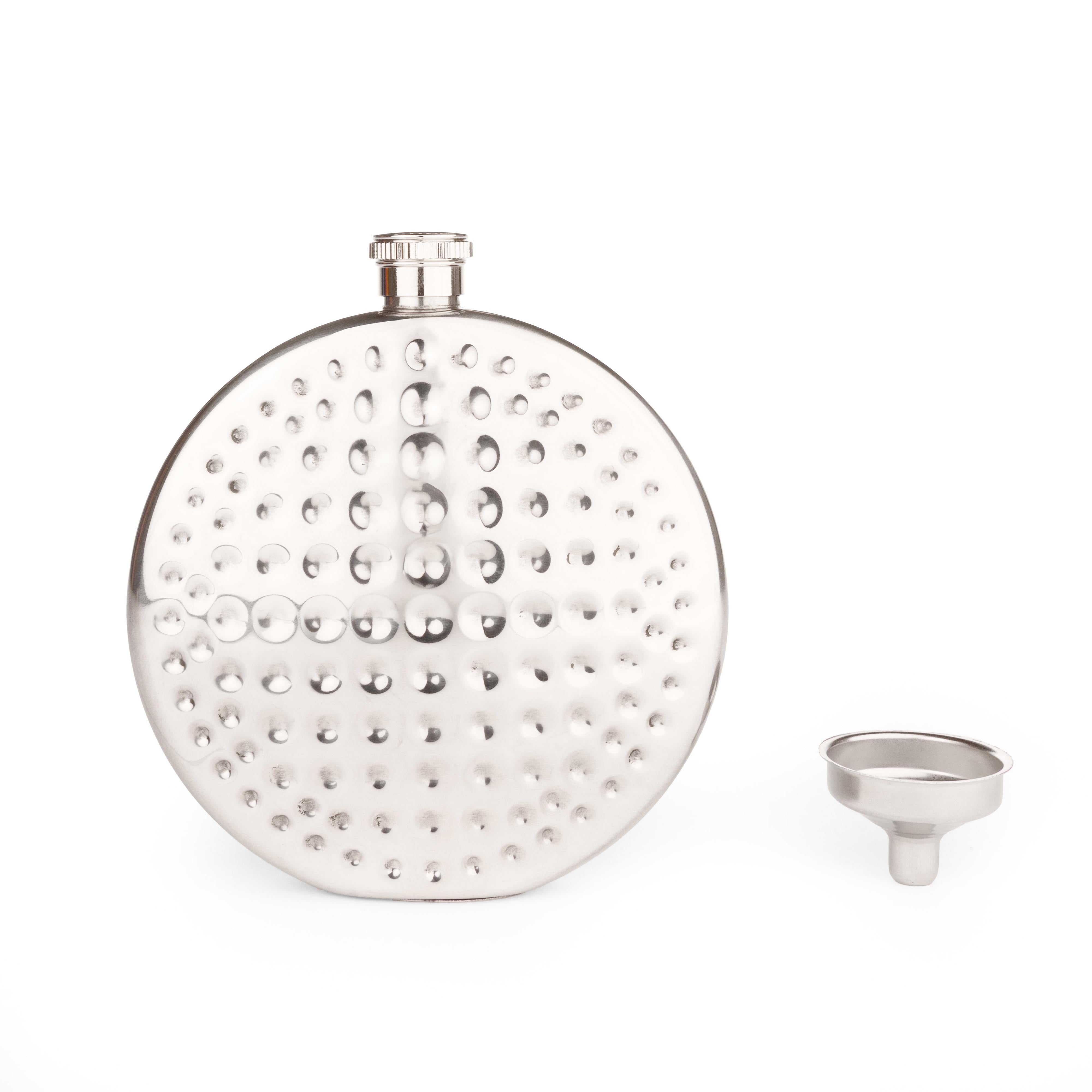 Kikkerland Golf Ball Flask Silver
