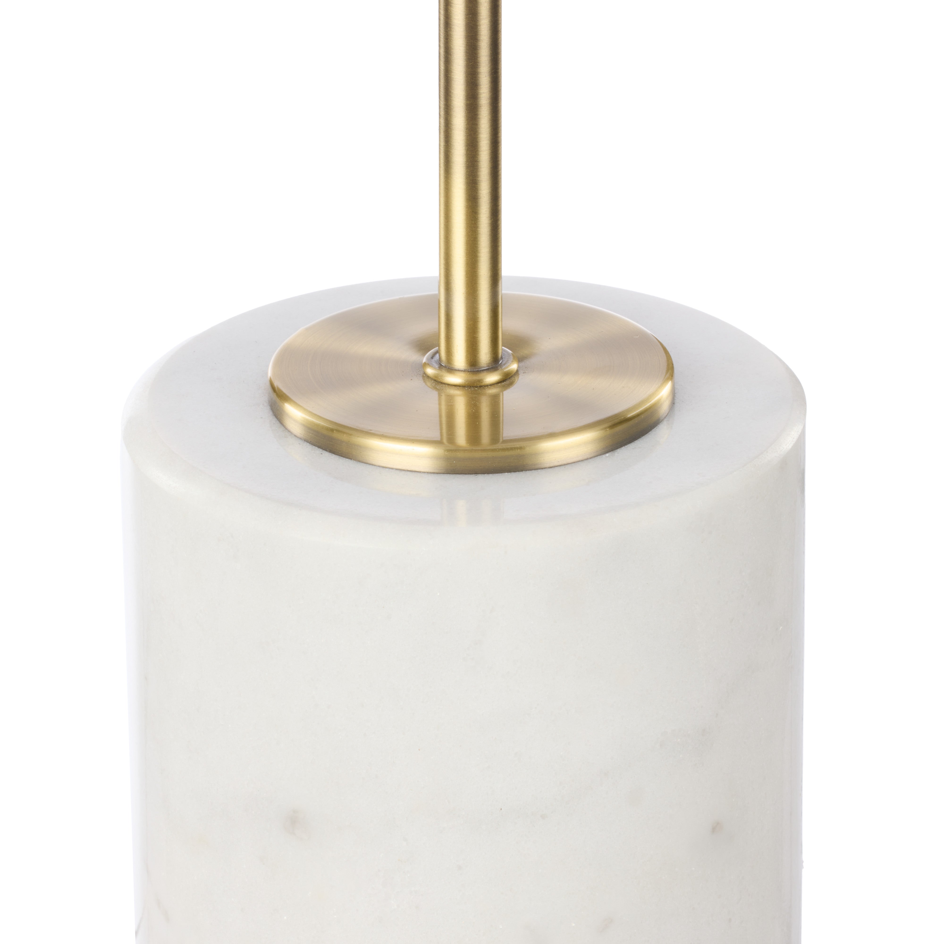 Amalfi Tillie Table Lamp White & Brass