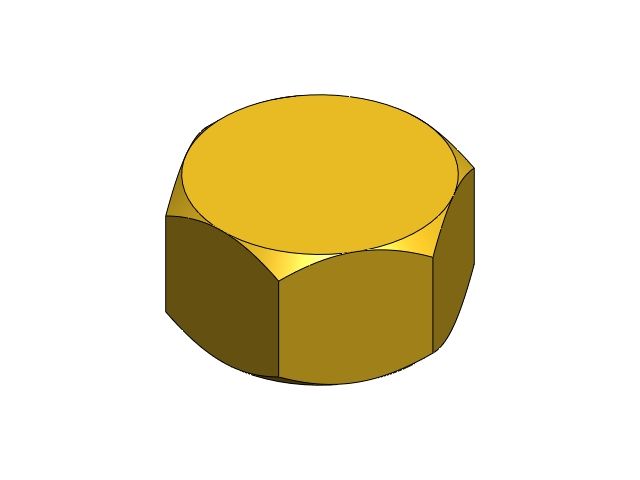 La Marzocco Brass Cap 3/8"