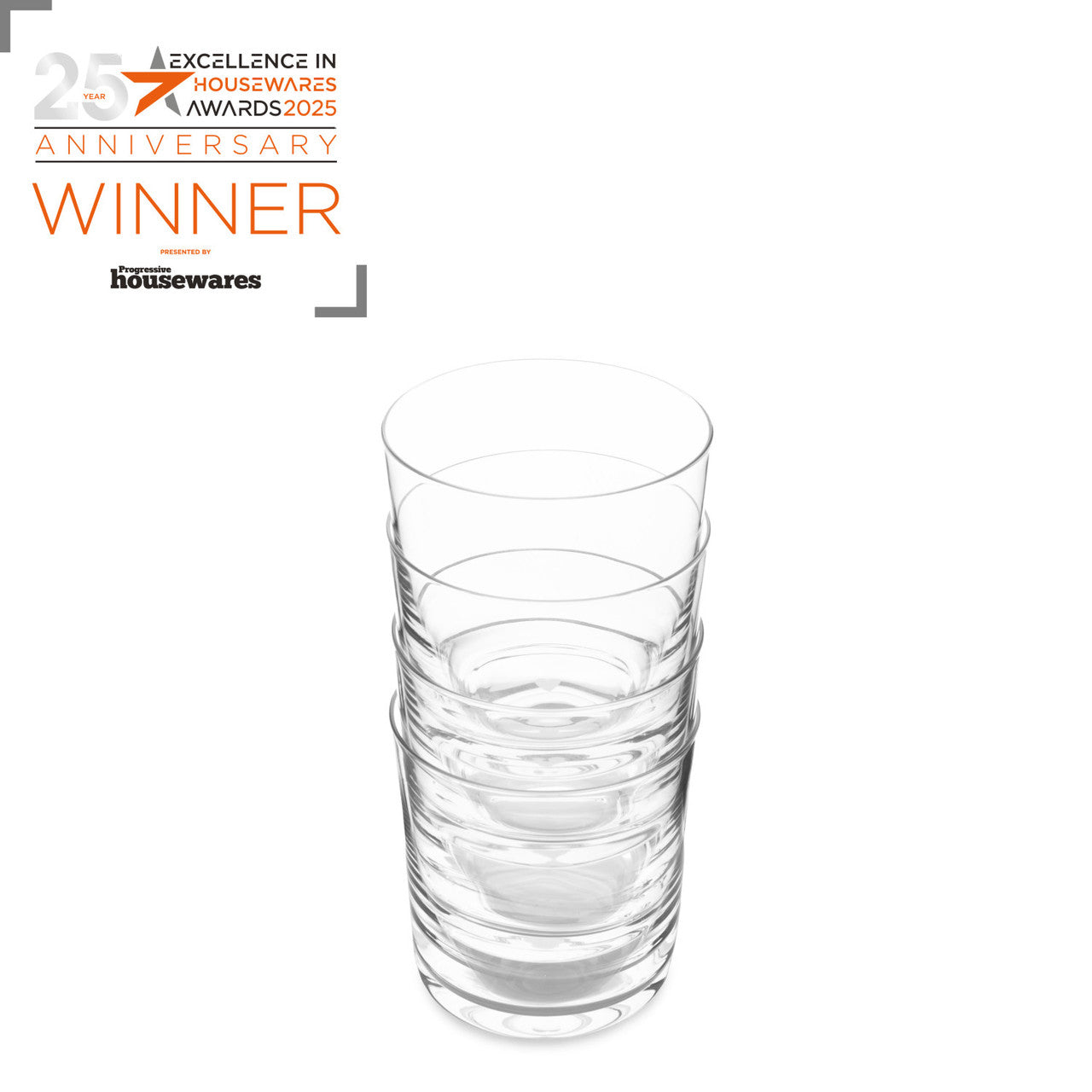 Jamie Oliver Big Love 320ml Tumblers Set of 4