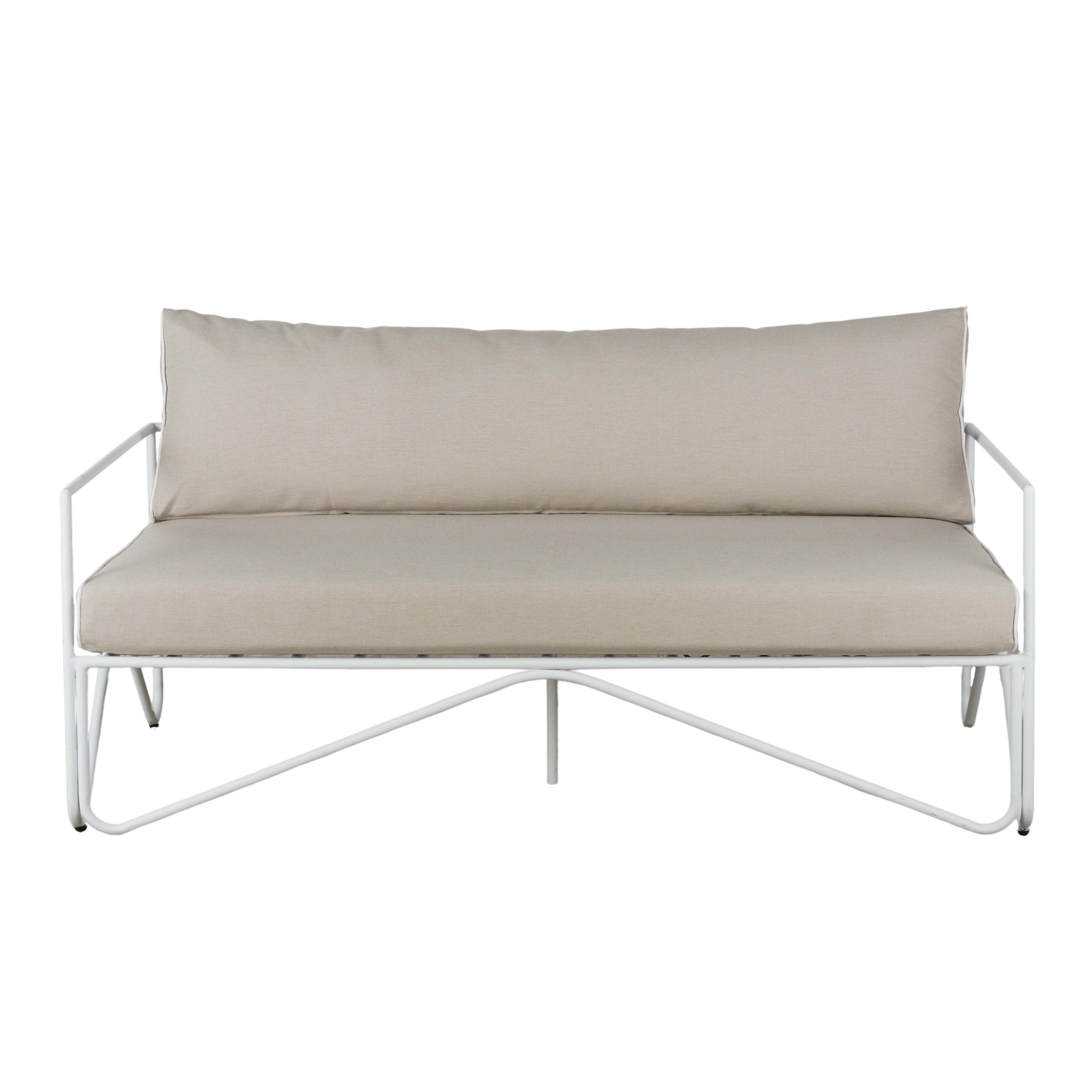 Amalfi Lloyd Outdoor 3 Seater Sofa Taupe