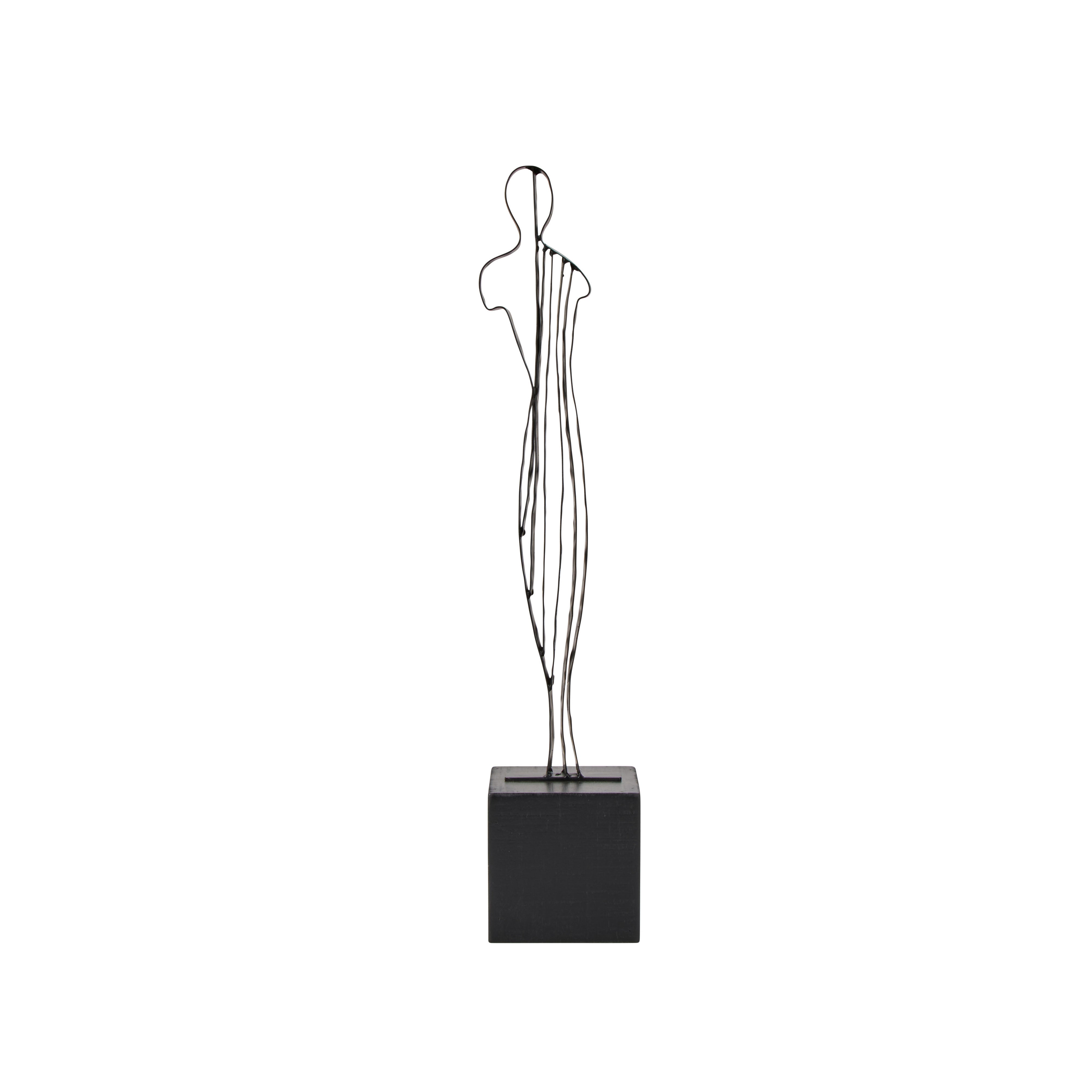 Amalfi Silhouette Sculpture Black