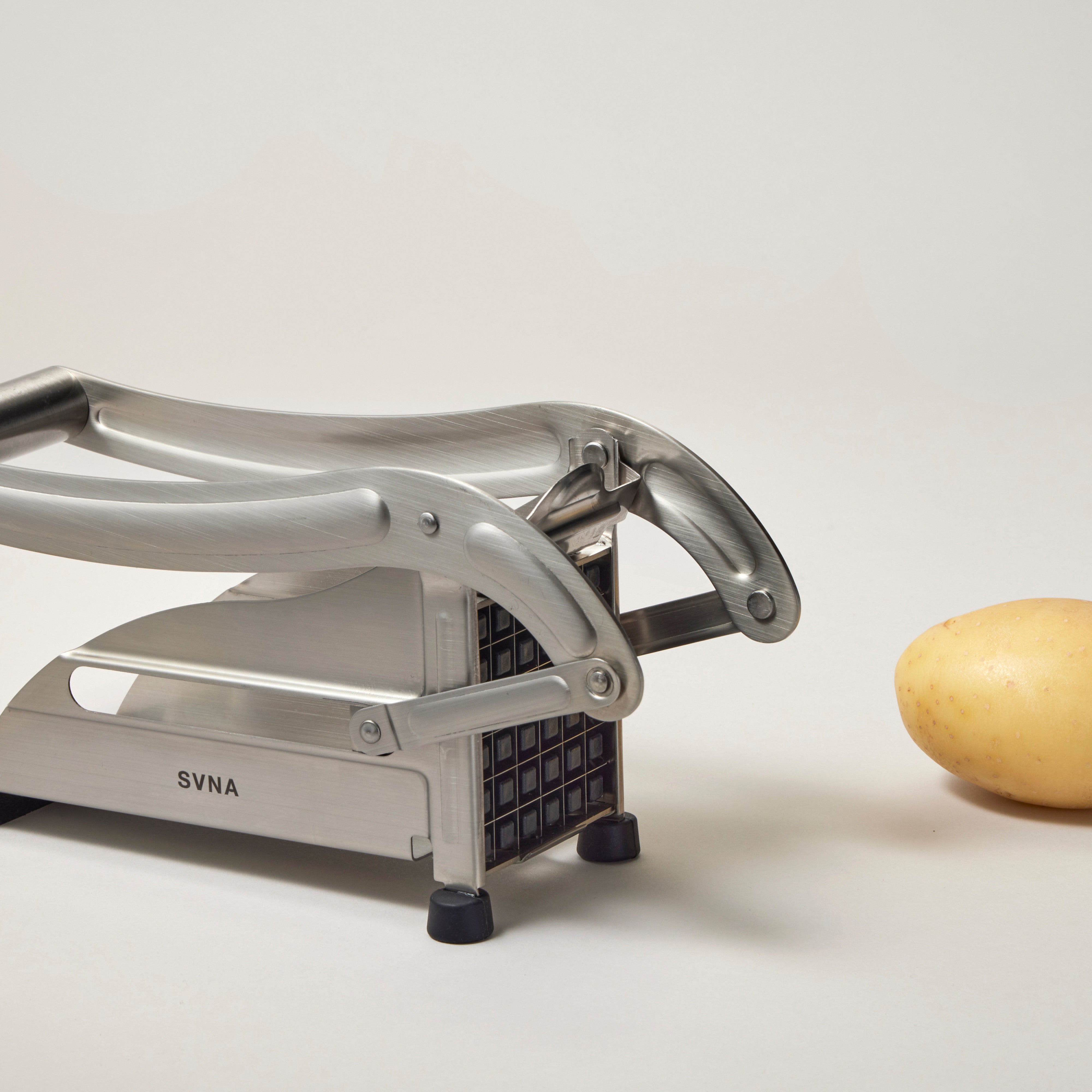 SVNA Duo Potato Chipper Stainless Steel & Black