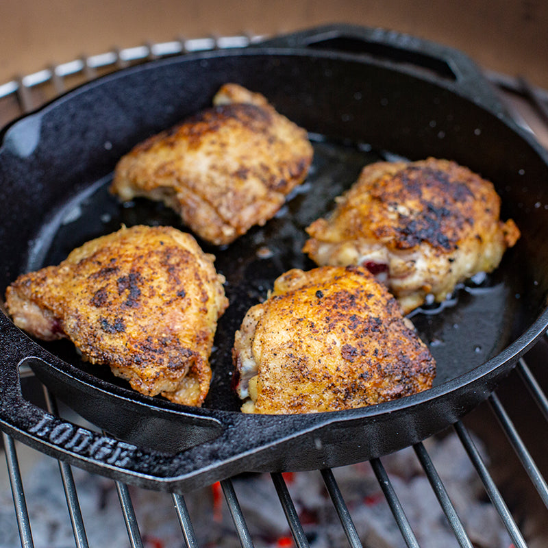 Lodge Seasoned Cast Iron Dual Handle Pan 26cm (10.25 Inch)