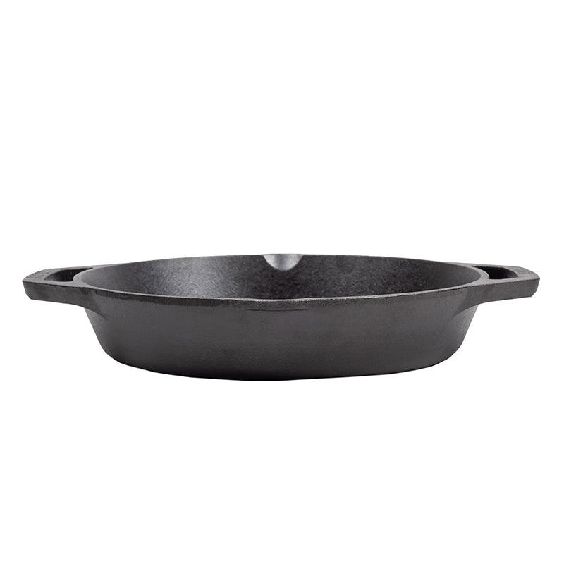 Lodge Seasoned Cast Iron Dual Handle Pan 26cm (10.25 Inch)