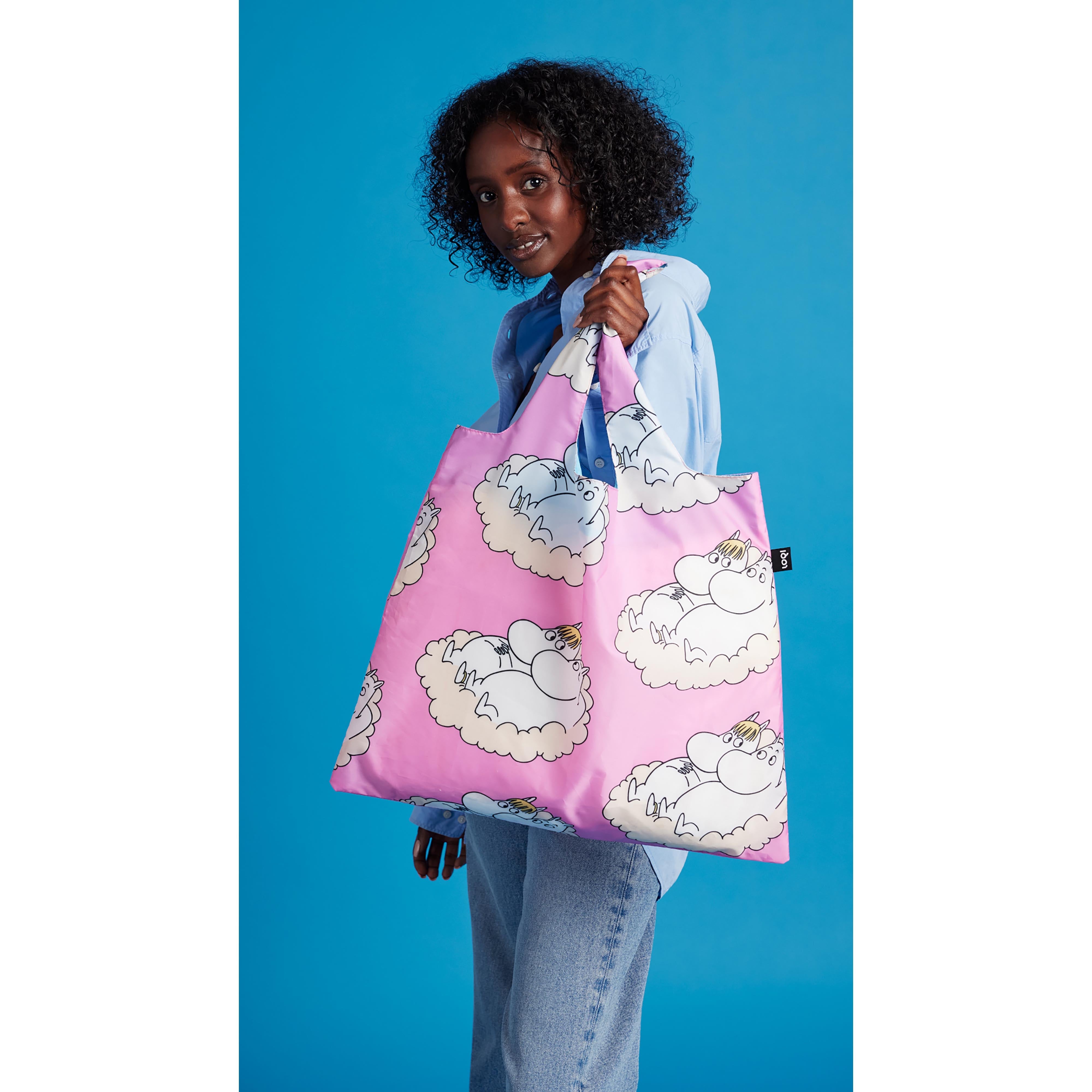 LOQI Moomin Cloud Tote Bag