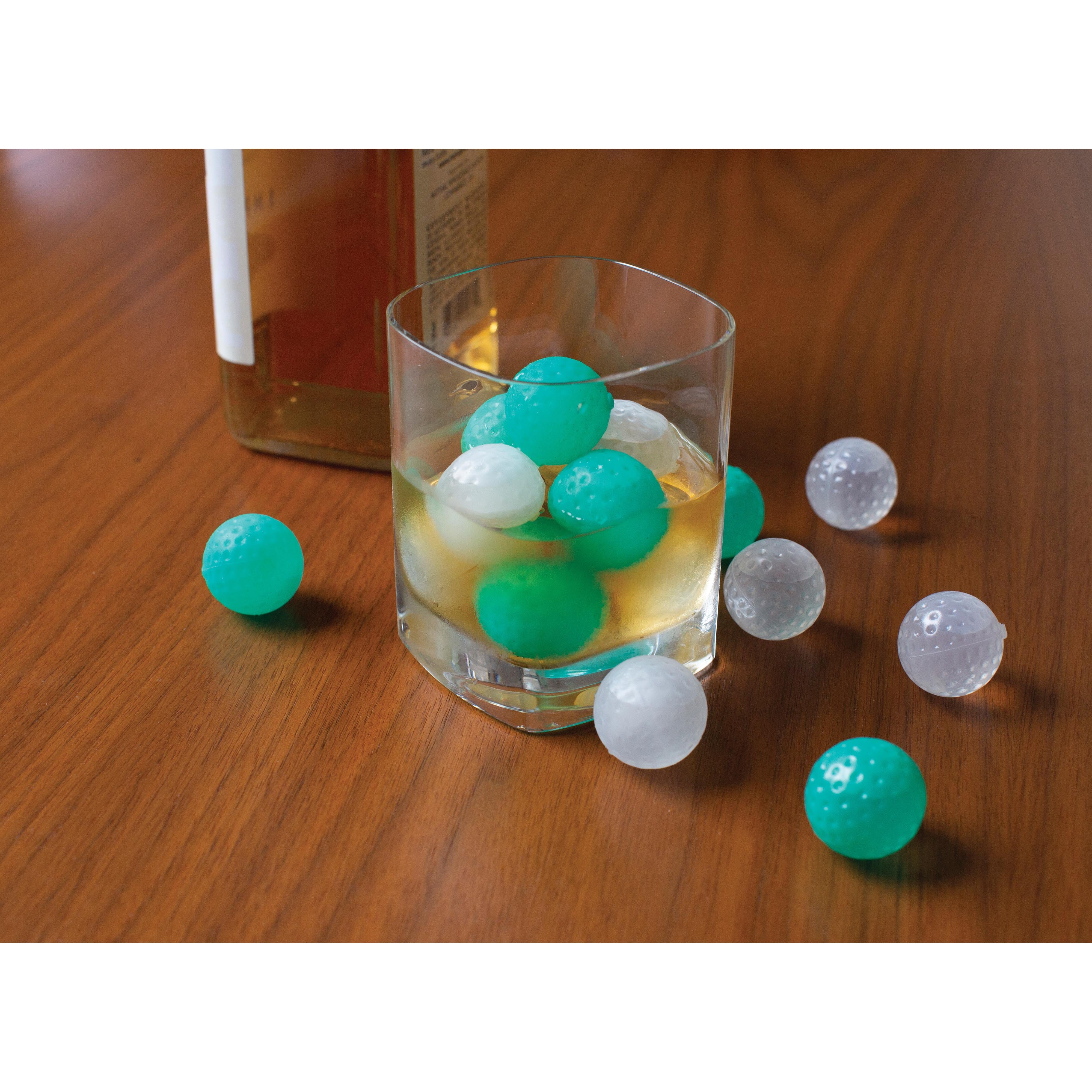 Kikkerland Golf Ball Ice Cubes Green
