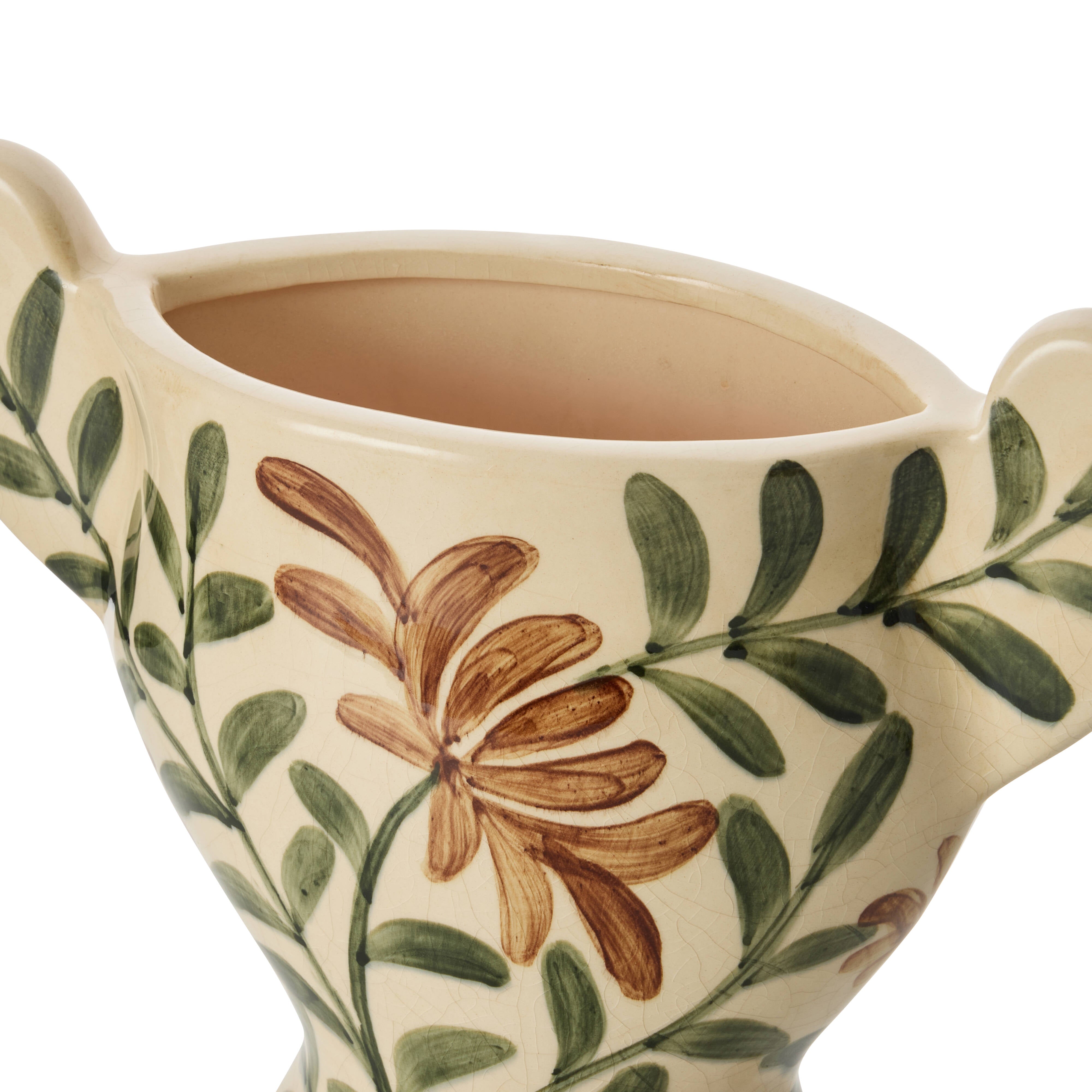 Society Home Florien Vase Natural & Amber