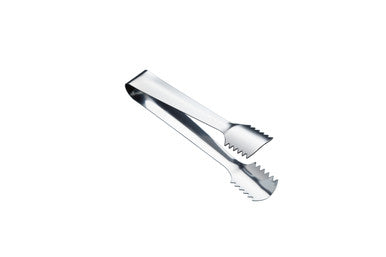 BarCraft Stainless Steel 16cm Ice Serving Tongs