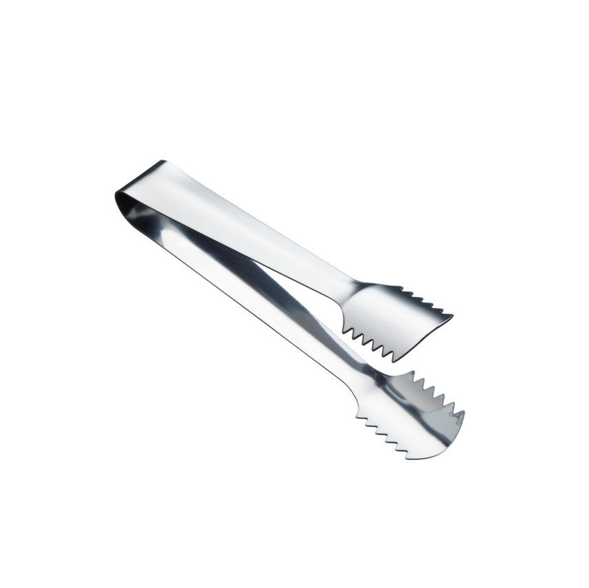 BarCraft Stainless Steel 16cm Ice Serving Tongs