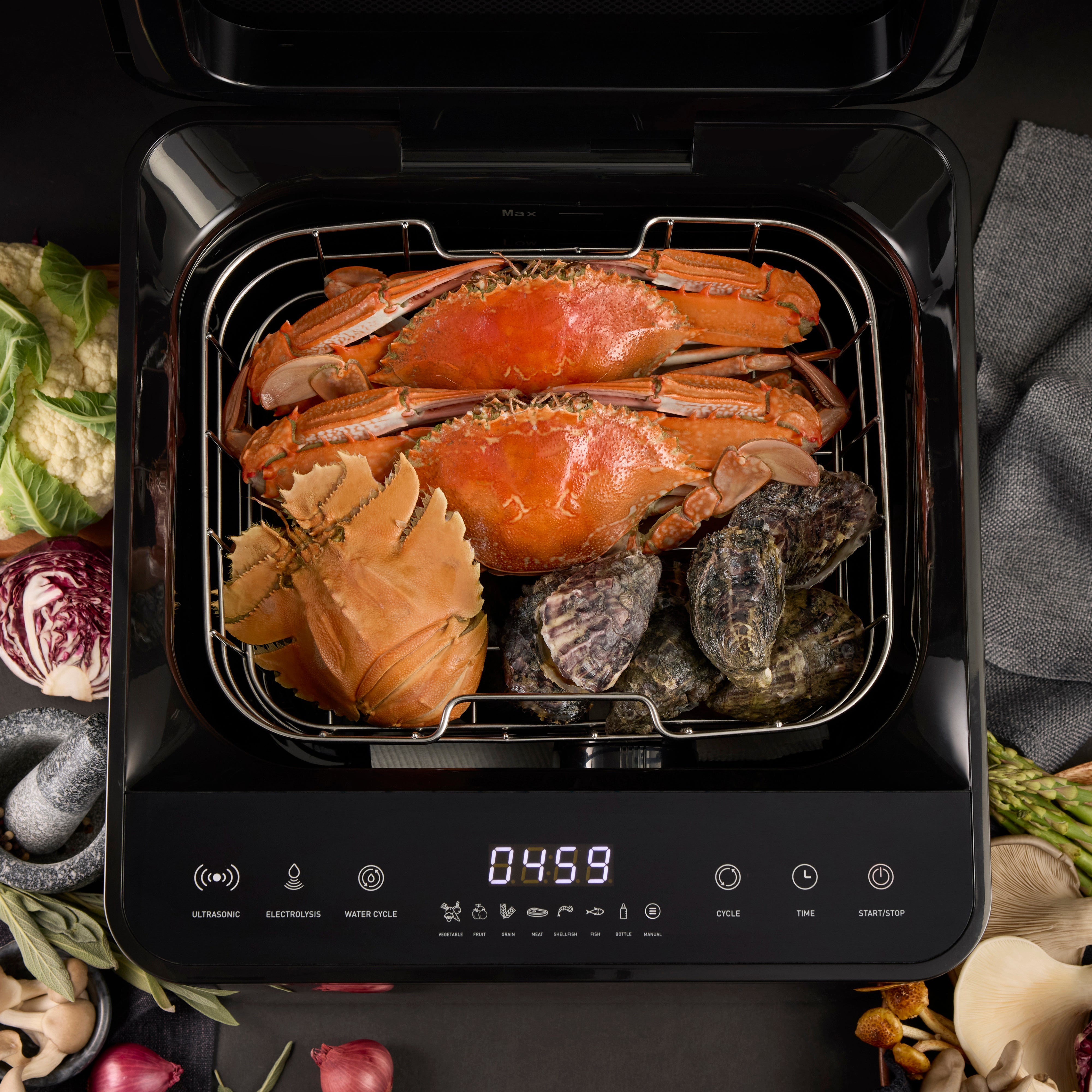 MasterPro XL 10L Deluxe Food Purifier & Ultrasonic Cleaner