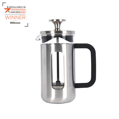 La Cafetière Pisa Brushed Stainless Steel Cafetière 3 Cup / 350ml
