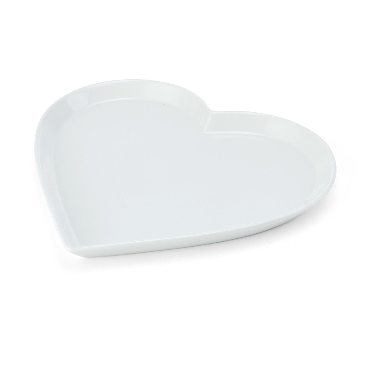 Mikasa Chalk Porcelain Heart Serving Platter 30cm (White)