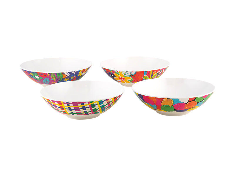 Maxwell & Williams Donna Sharam Byron Melamine Bowl 17.5 x 5.5cm 4 Piece