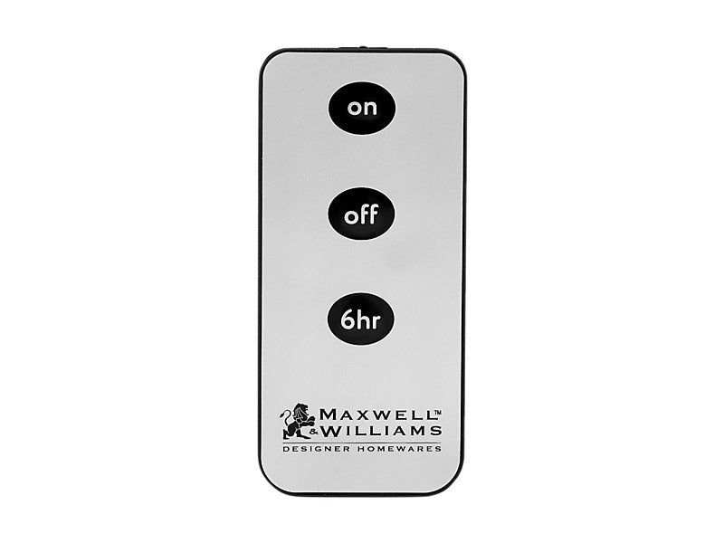 Maxwell & Williams Let's Get Lit LED Candle Remote Black