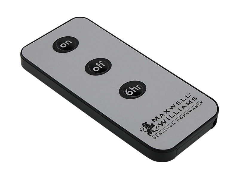 Maxwell & Williams Let's Get Lit LED Candle Remote Black