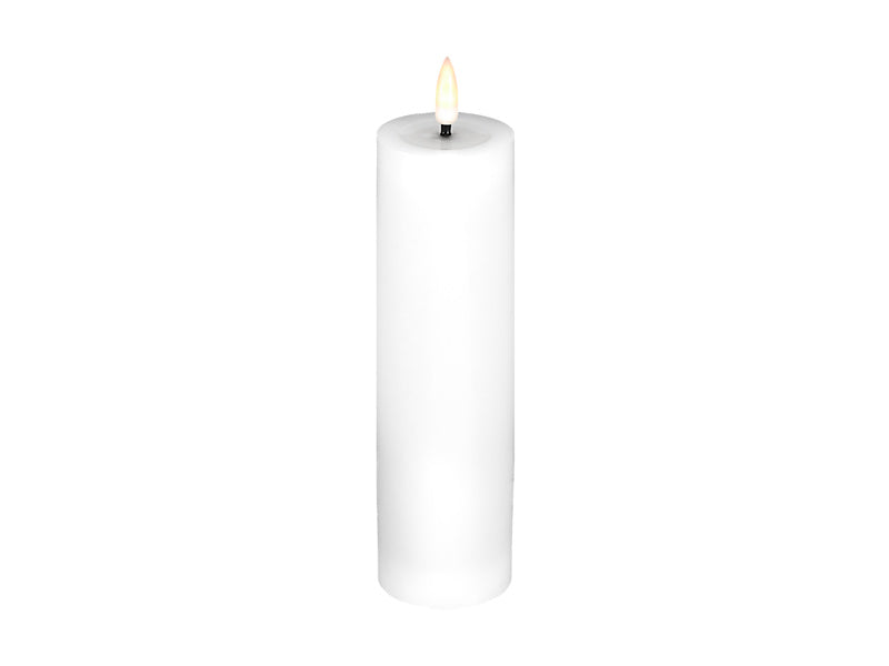 Maxwell & Williams Let's Get Lit LED Flameless Candle Natural White 7.5 x 15cm