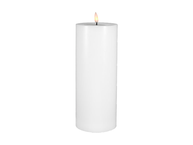 Maxwell & Williams Let's Get Lit LED Flameless Candle Natural White 10 x 25cm