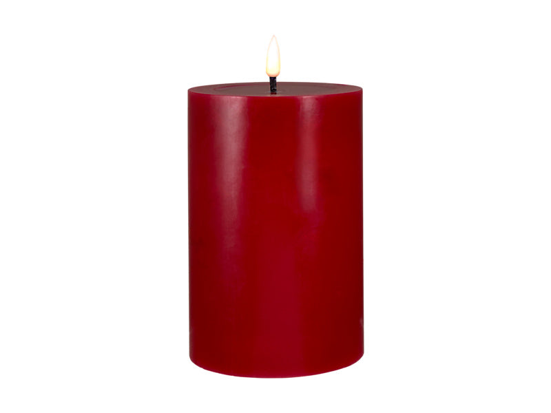 Maxwell & Williams Let's Get Lit LED Flameless Candle Cherry Red 10 x 25cm