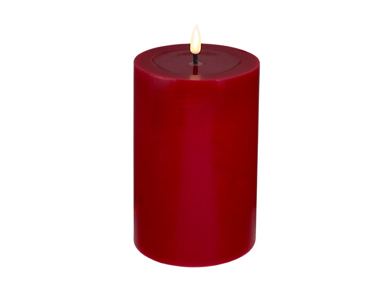 Maxwell & Williams Let's Get Lit LED Flameless Candle Cherry Red 10 x 25cm