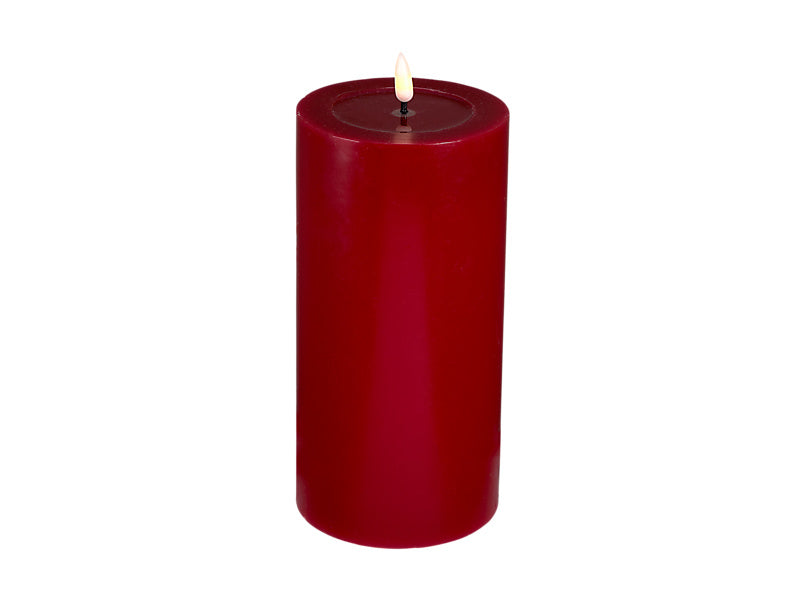 Maxwell & Williams Let's Get Lit LED Flameless Candle Cherry Red 10 x 25cm