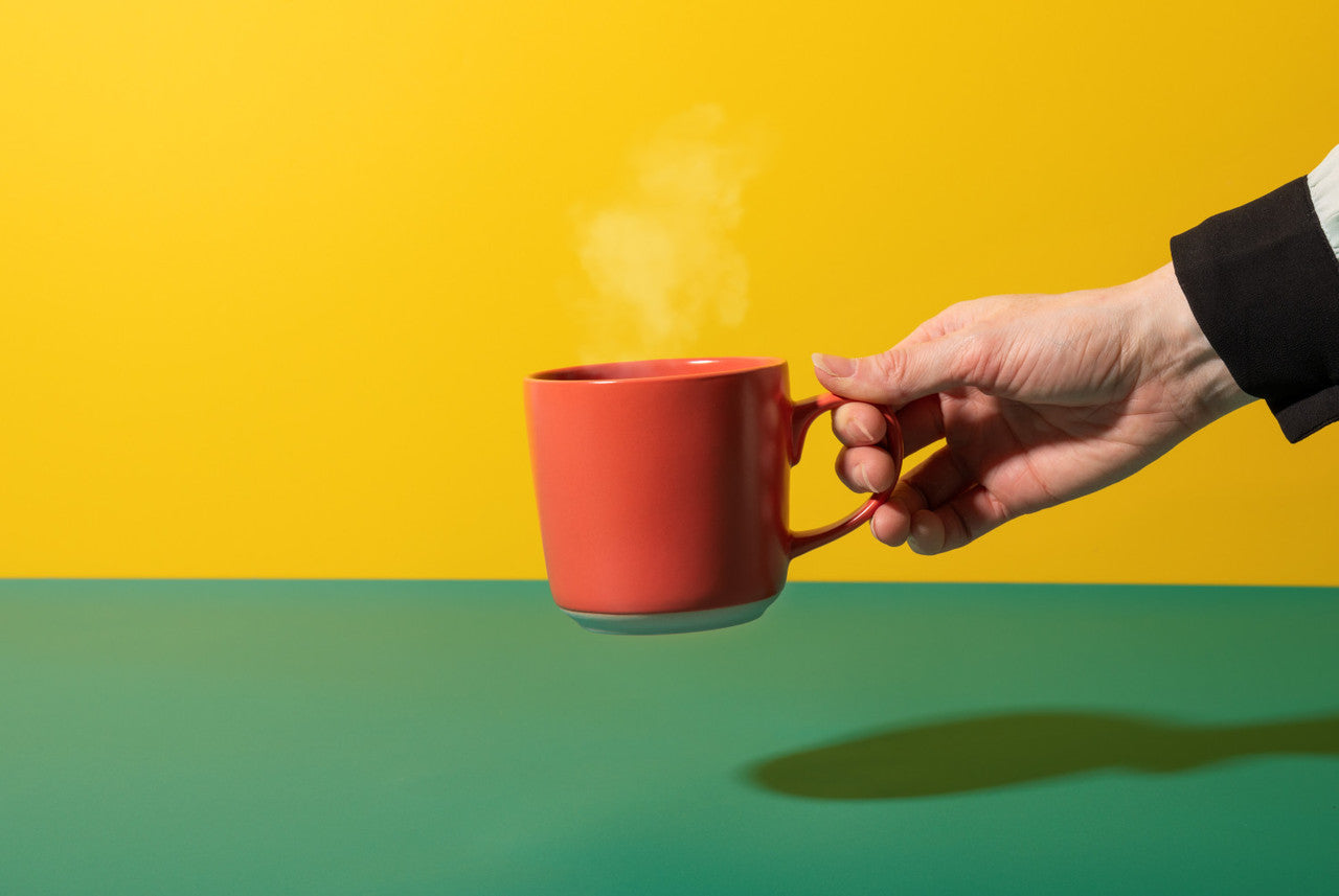 La Cafetière Ceramic Coffee Mug 350ml (Red)