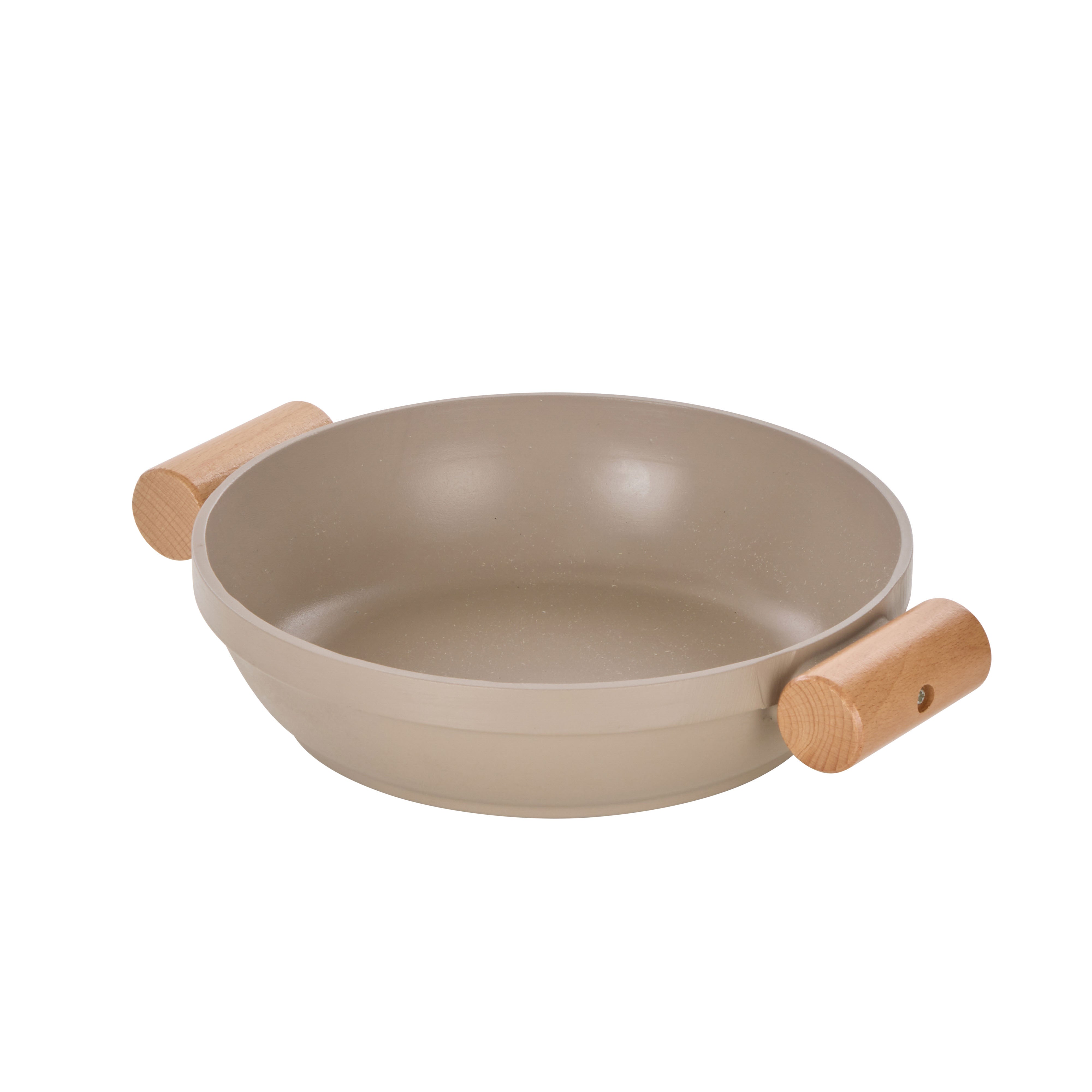 Davis & Waddell 3-in-1 Pan & Steamer Set With Glass Lid Taupe & Natural