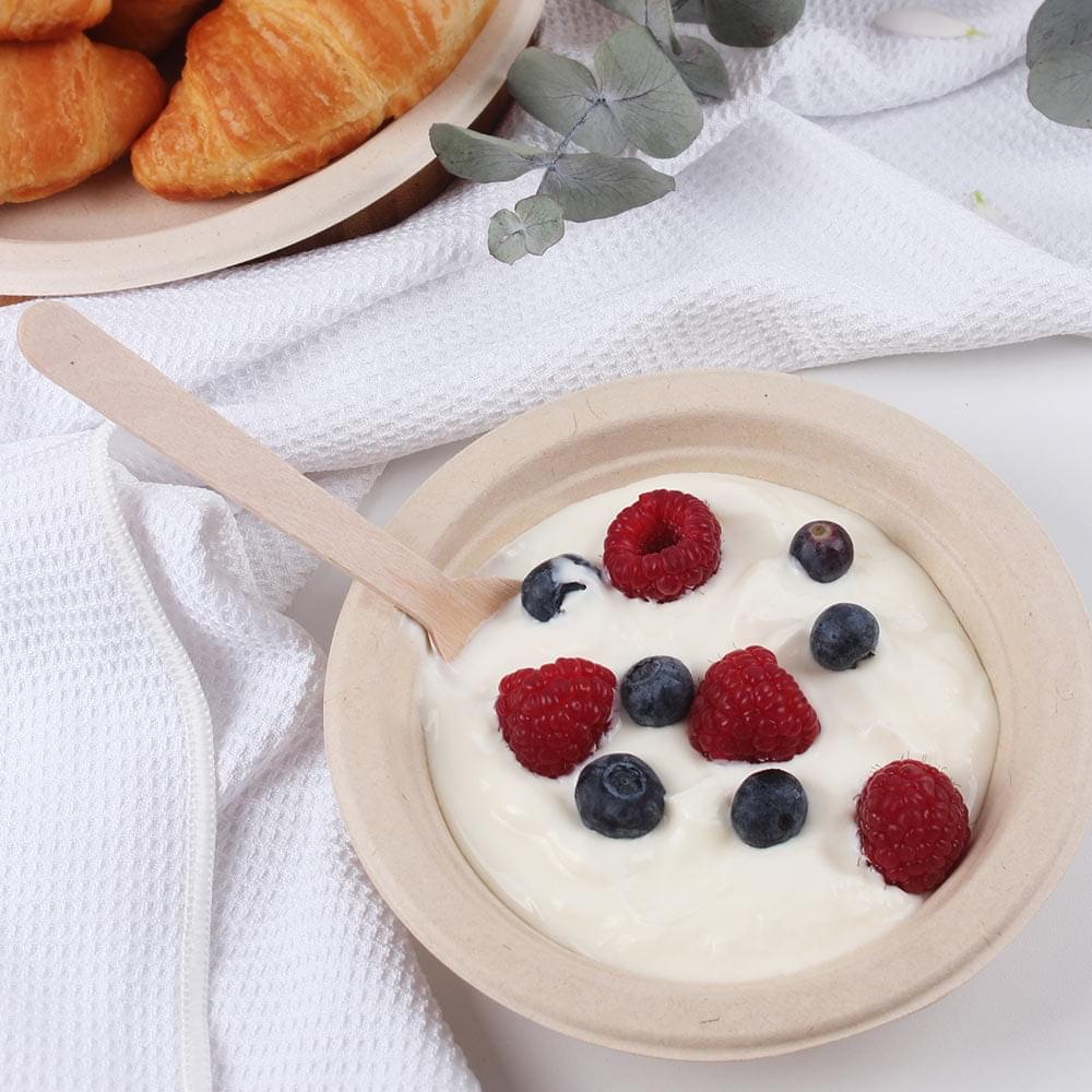 Eco Basics Biodegradable Sugarcane Bowl - 10pcs