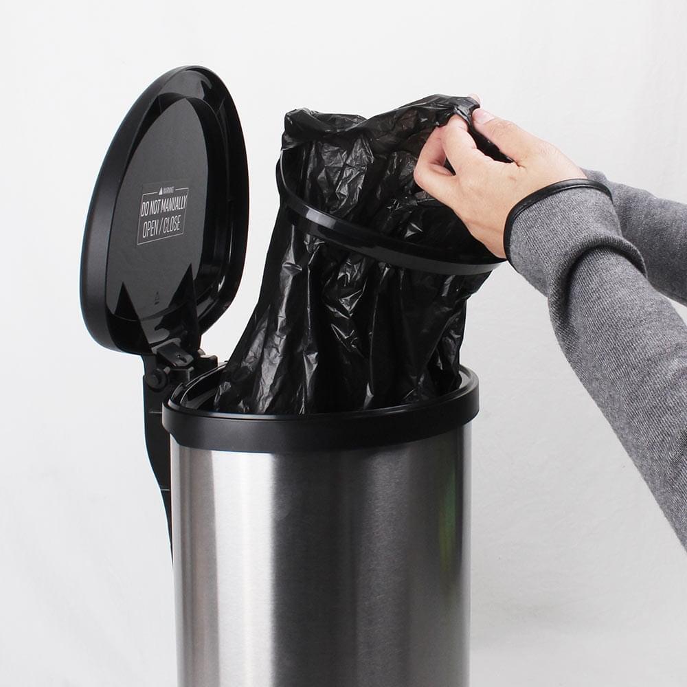 Eco Basics Recycled Garbage Bags, Large, 50L, 20 Bags