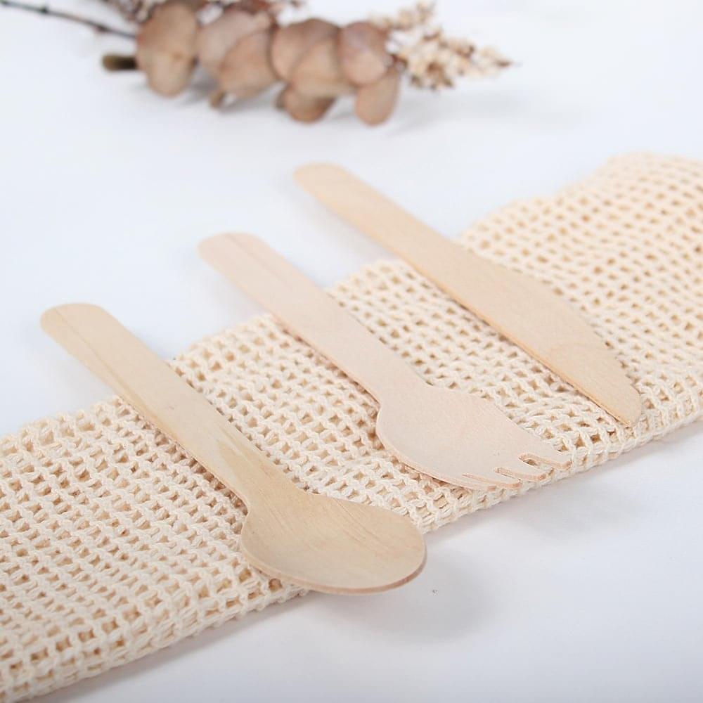 Eco Basics Biodegradable Wood Knife - 18pcs