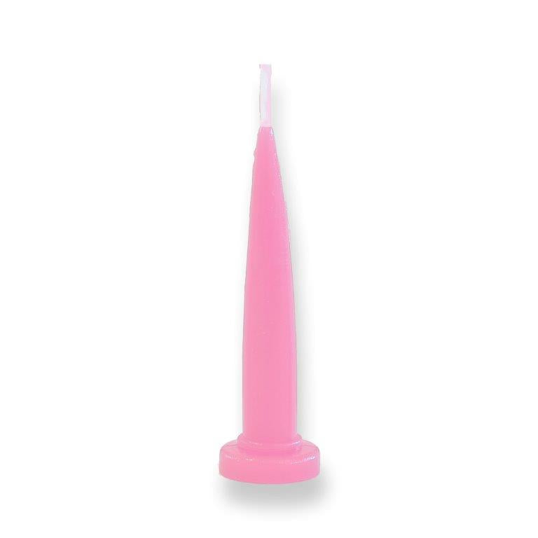 Cake & Candle Light Pink Bullet Candles 144 Pack