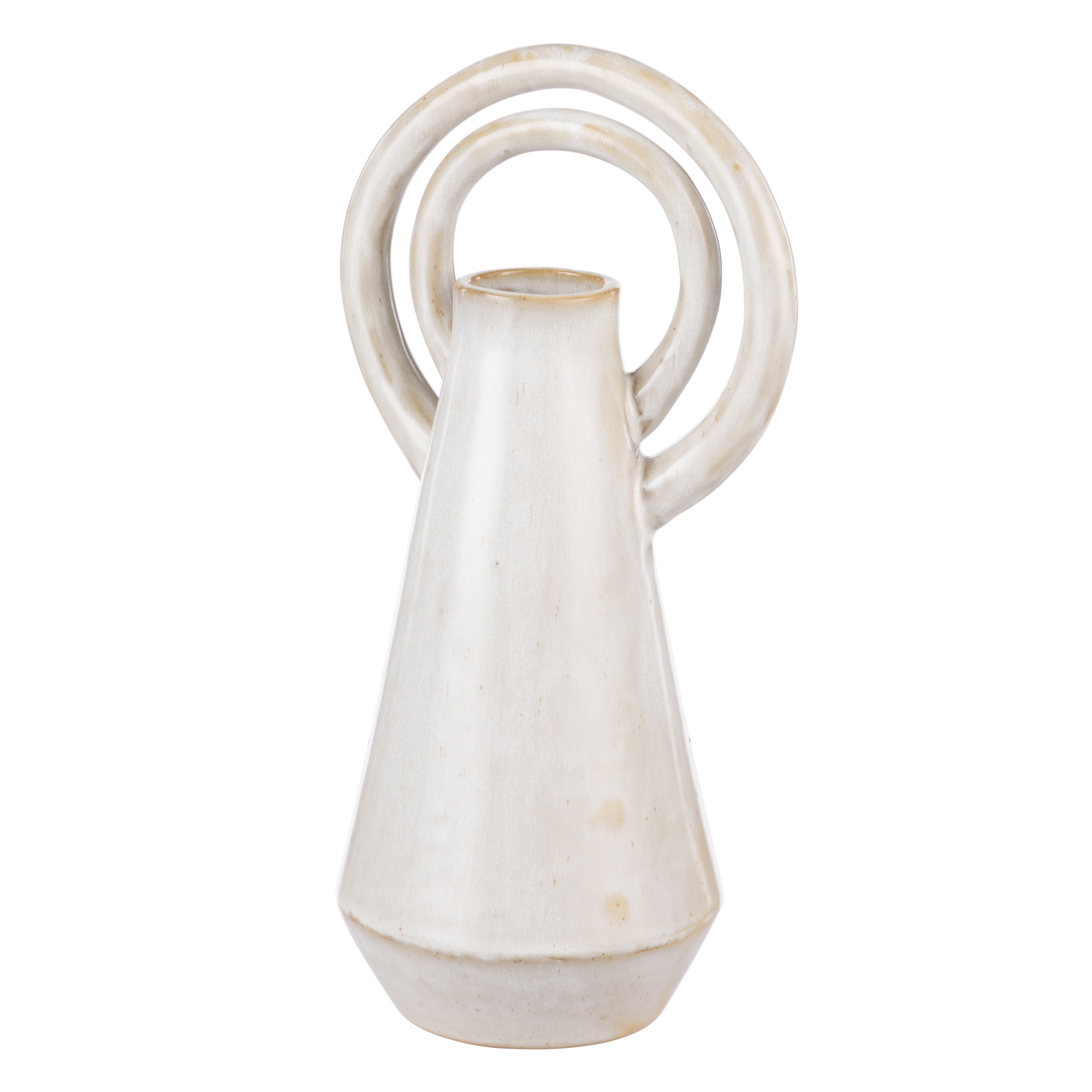 Amalfi Halo Vase Large White
