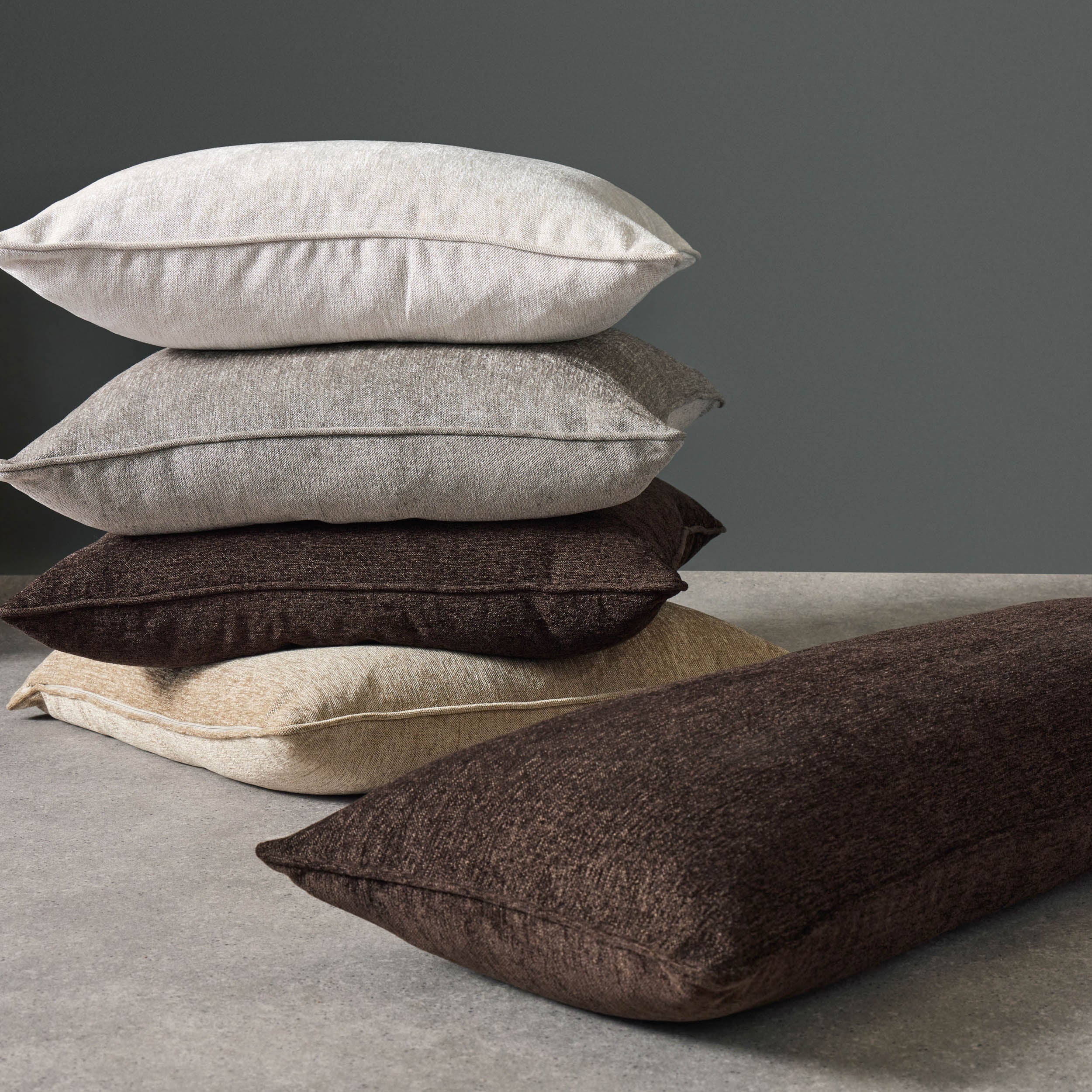 Grand Designs Velencia Cushion 40x100cm Brown