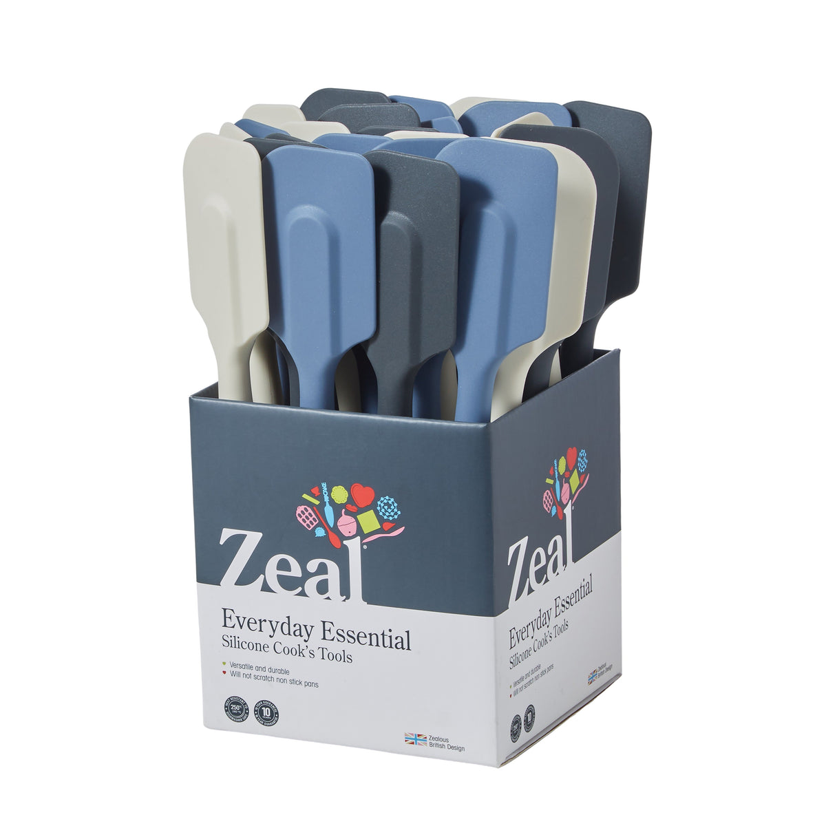 Zeal Ergonomic Silicone Spatula (Cosy)