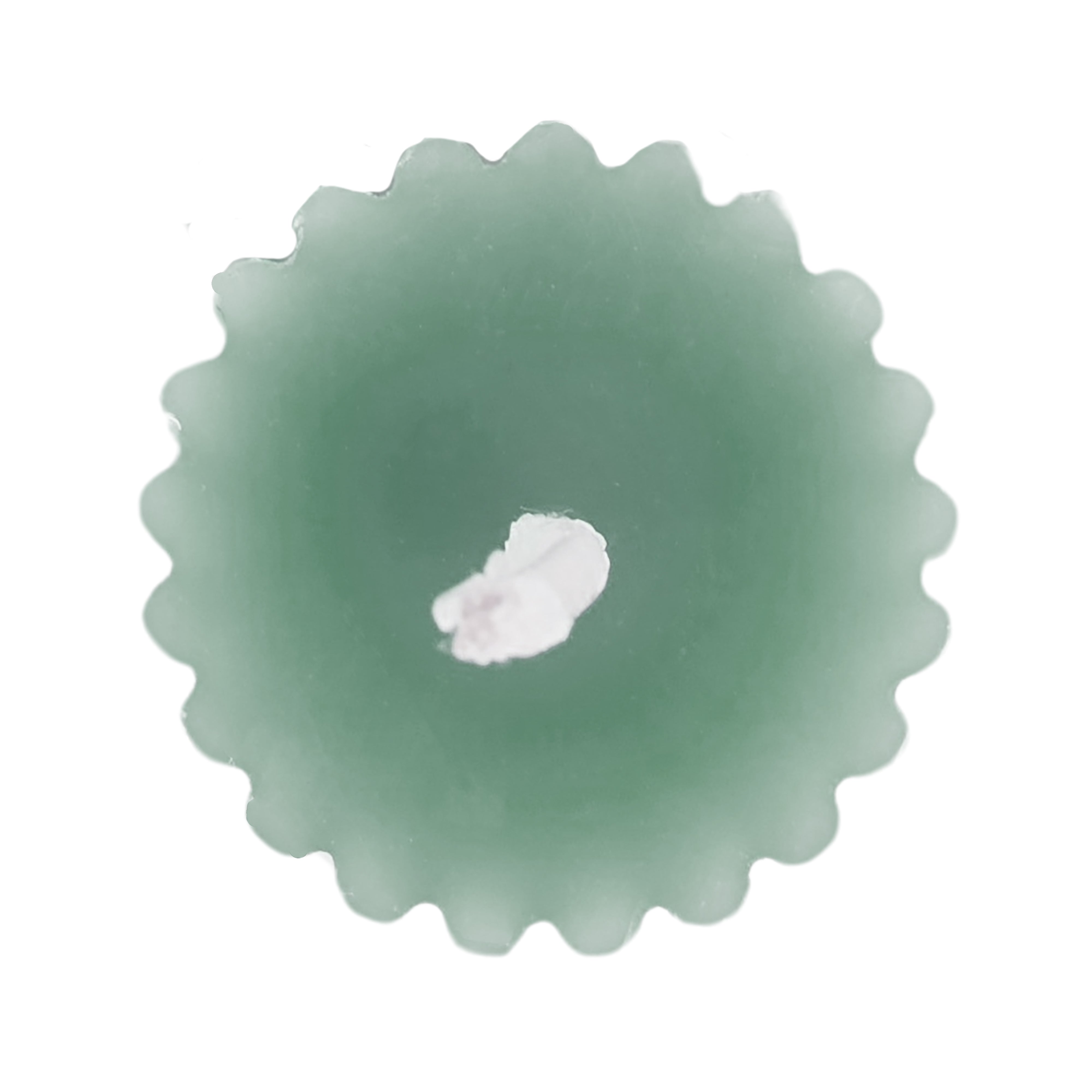 Amalfi Roma Dinner Candle 2 Piece Set Green