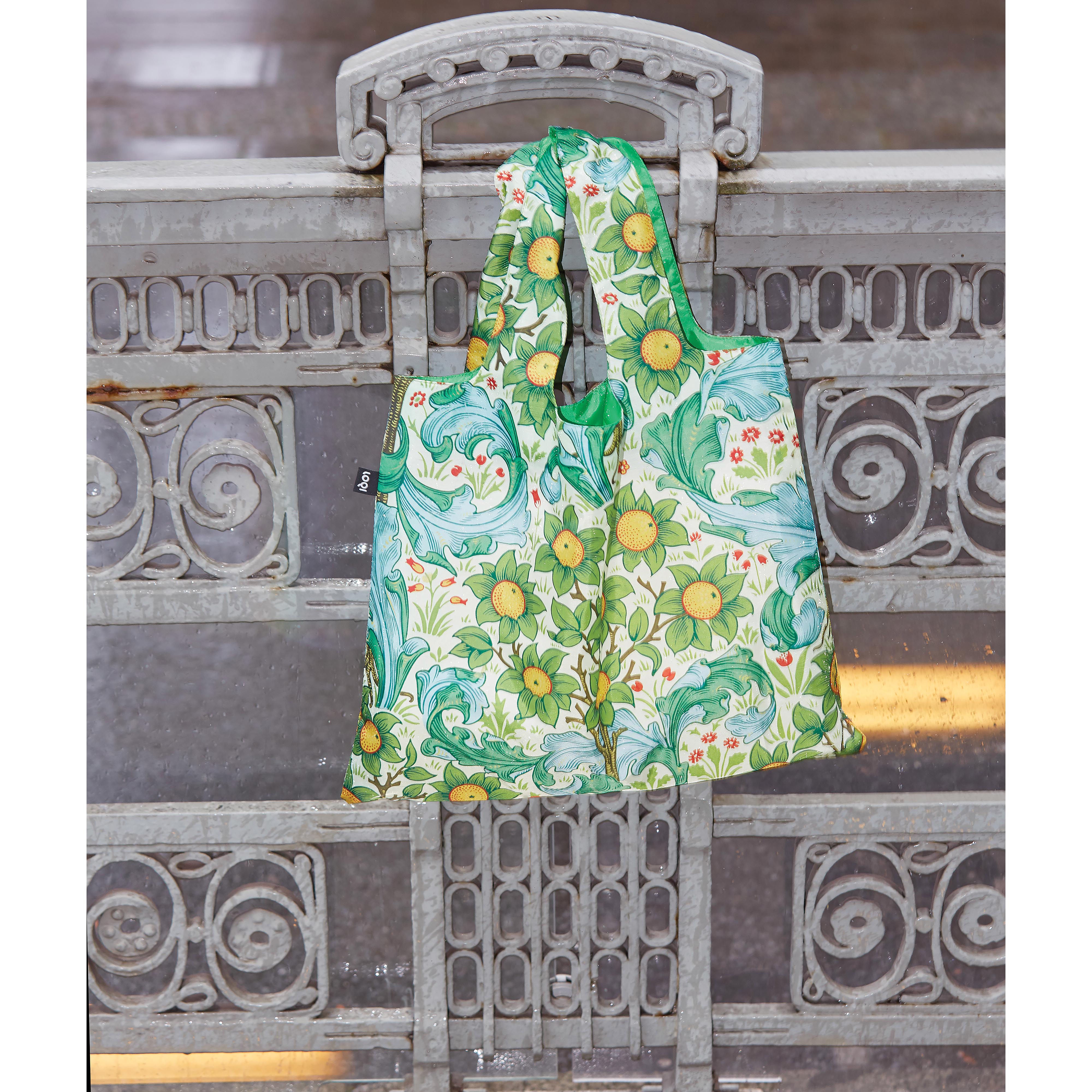 LOQI William Morris Orchard Tote Bag