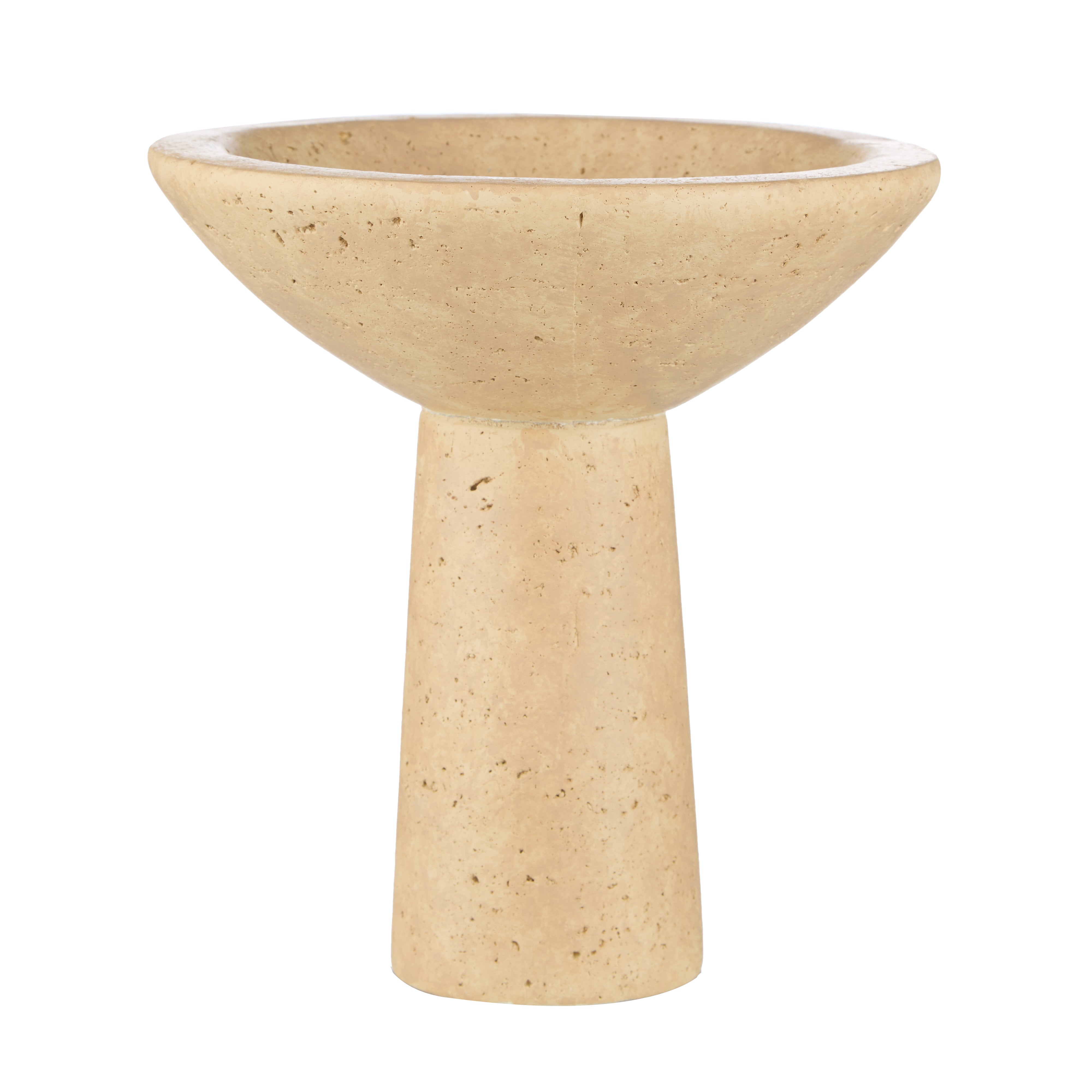 Amalfi Harcourt Footed Bowl Tall Natural