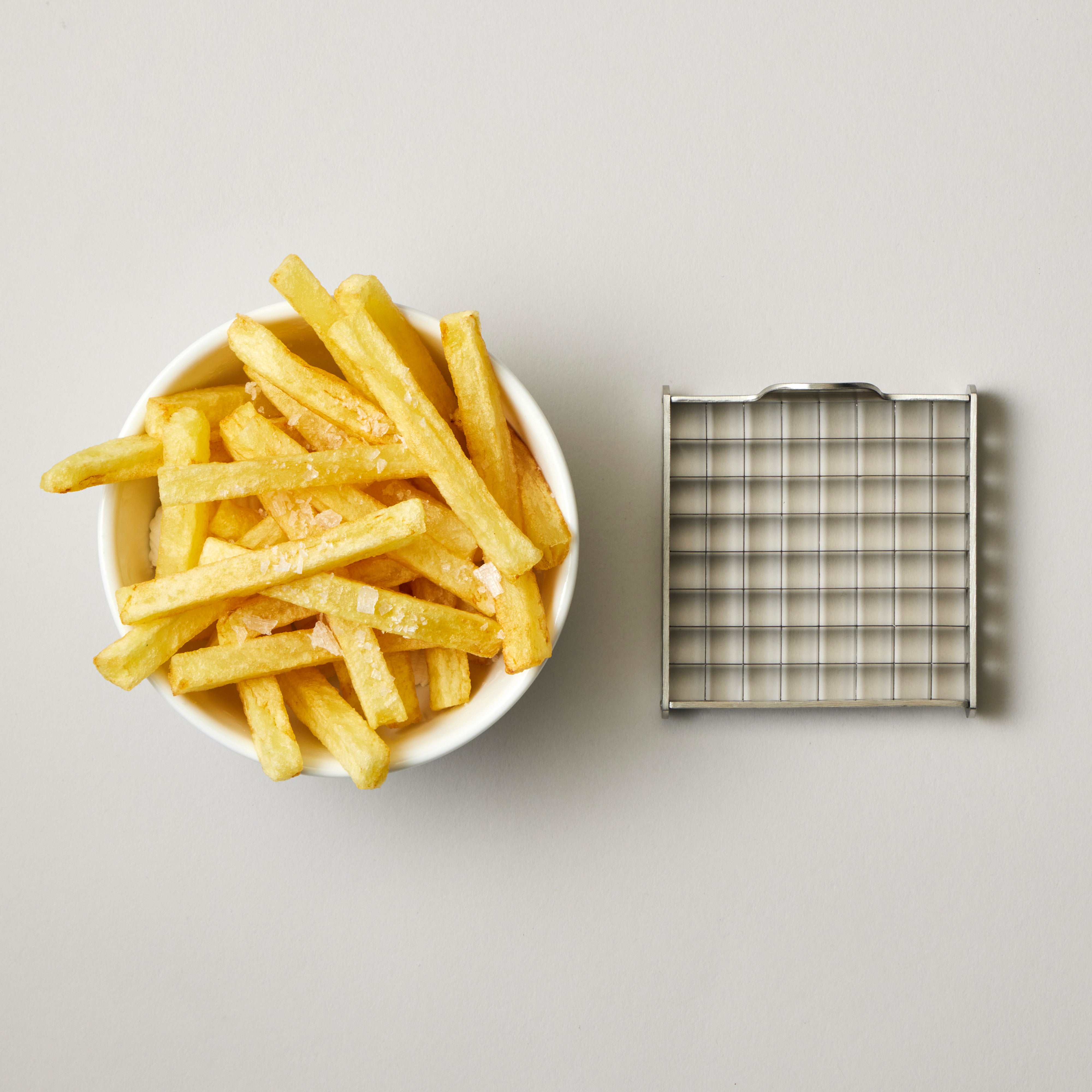 SVNA Duo Potato Chipper Stainless Steel & Black