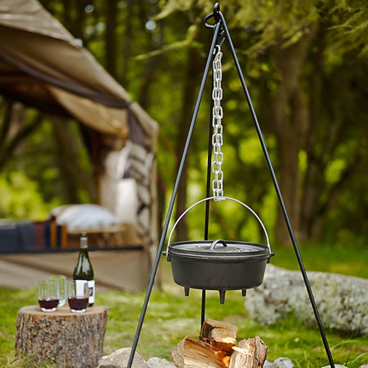 Lodge 60 Inch Camp Tripod