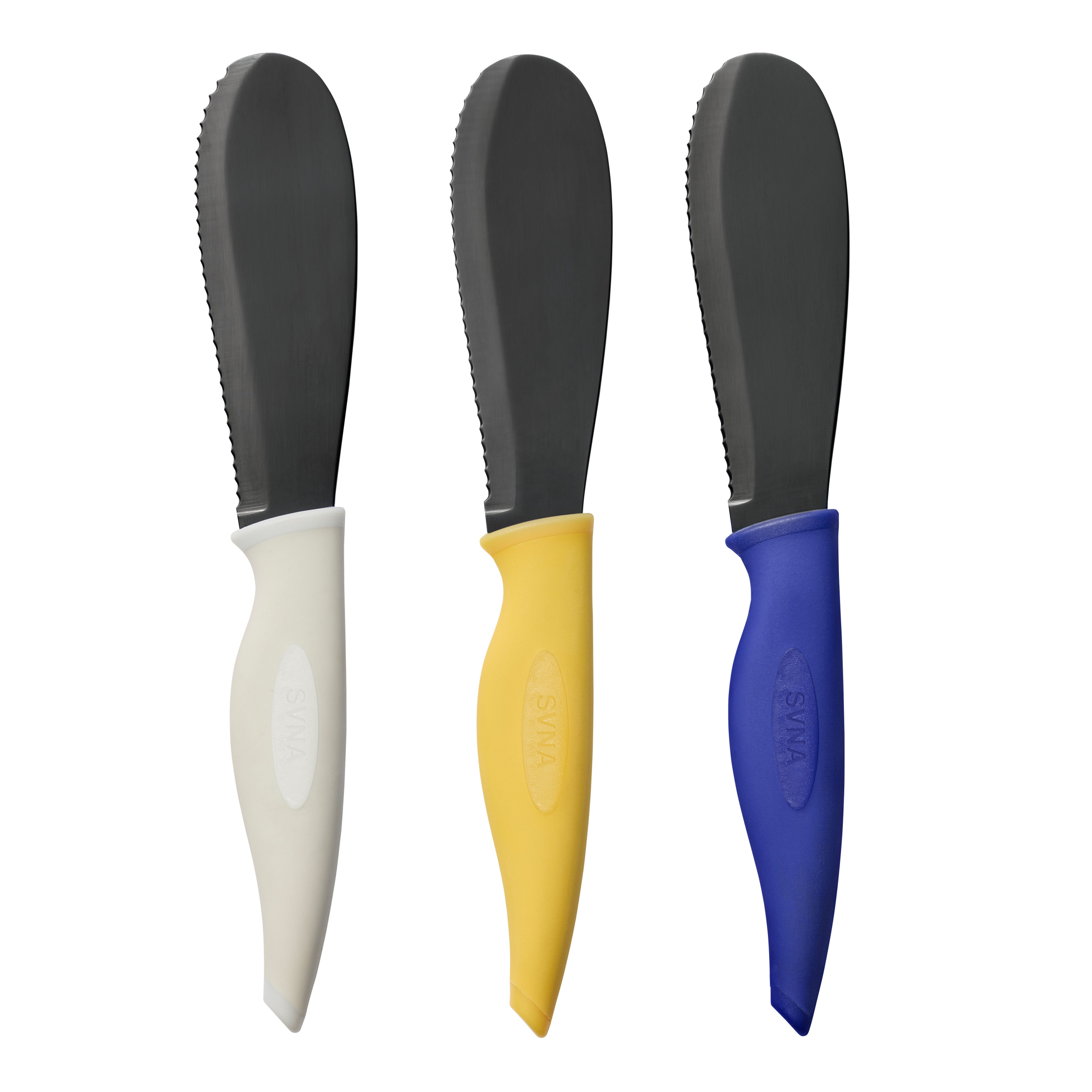 SVNA Black Titanium Sandwich Knife Assorted
