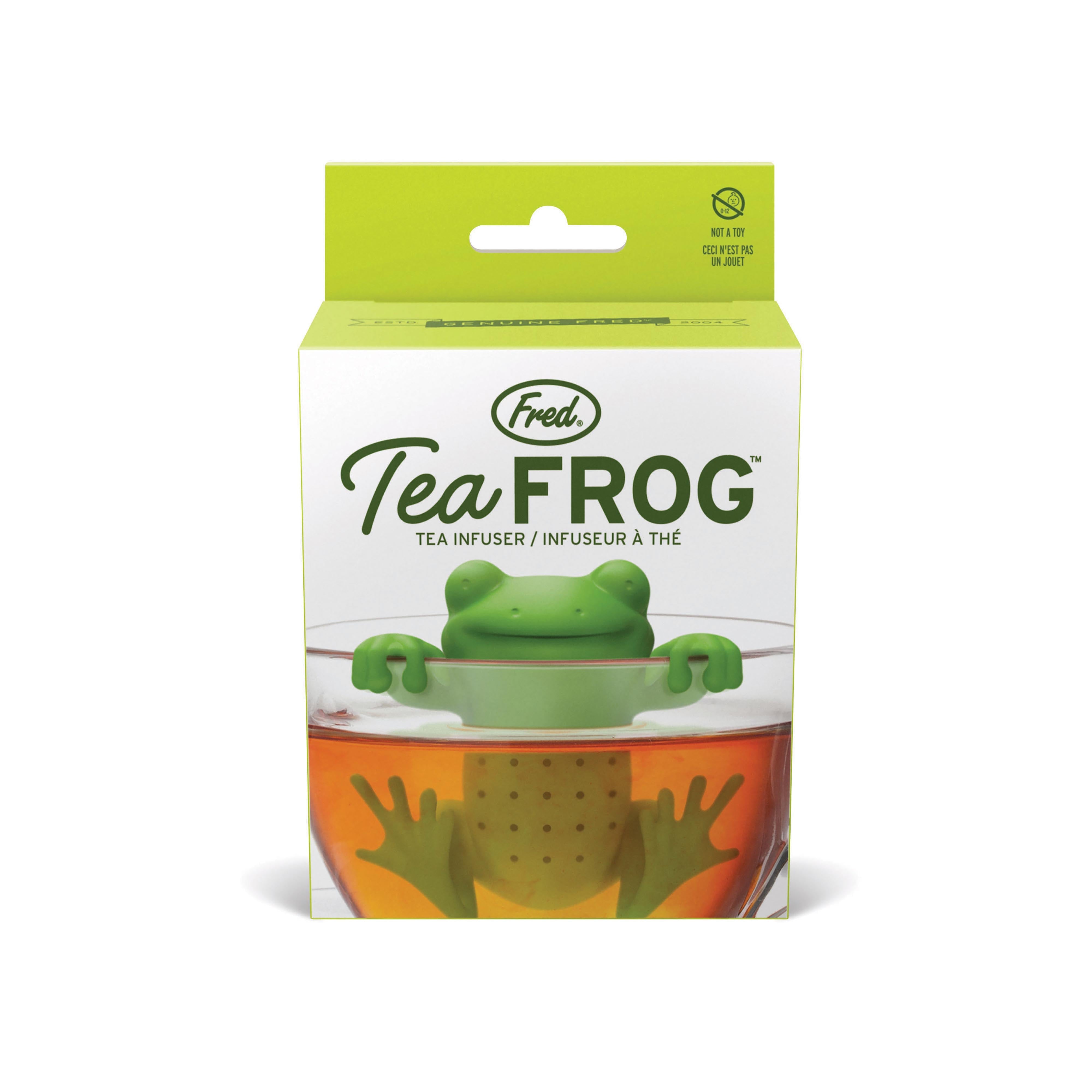 Fred Tea Frog Tea Infuser Green