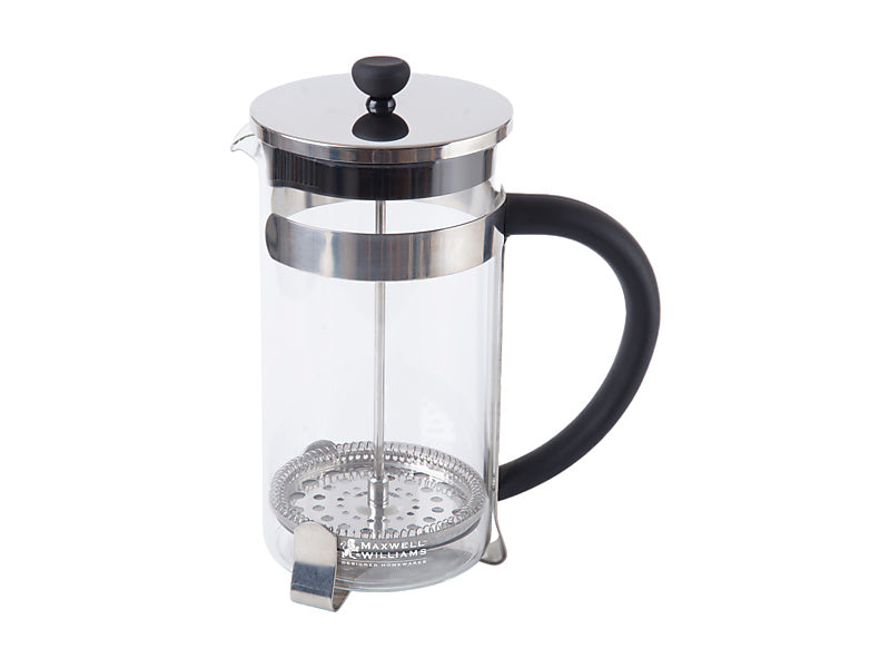 Maxwell & Williams Blend Plunger 1L with 2 Cups Silver