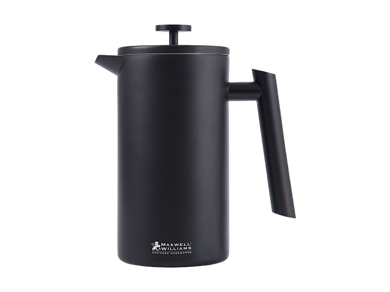 Maxwell & Williams Blend Robusta Double Wall Plunger Black 1L