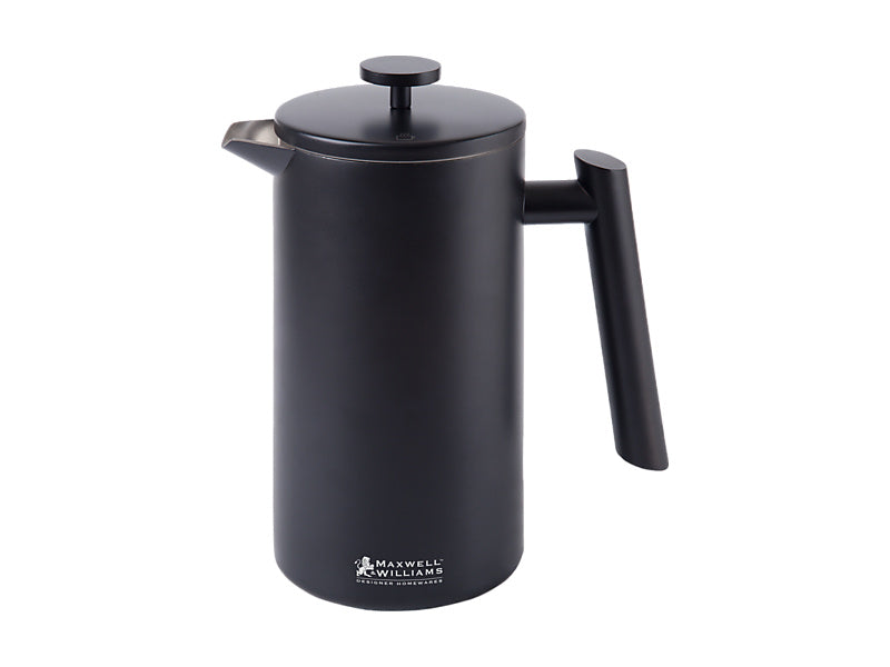 Maxwell & Williams Blend Robusta Double Wall Plunger Black 1L