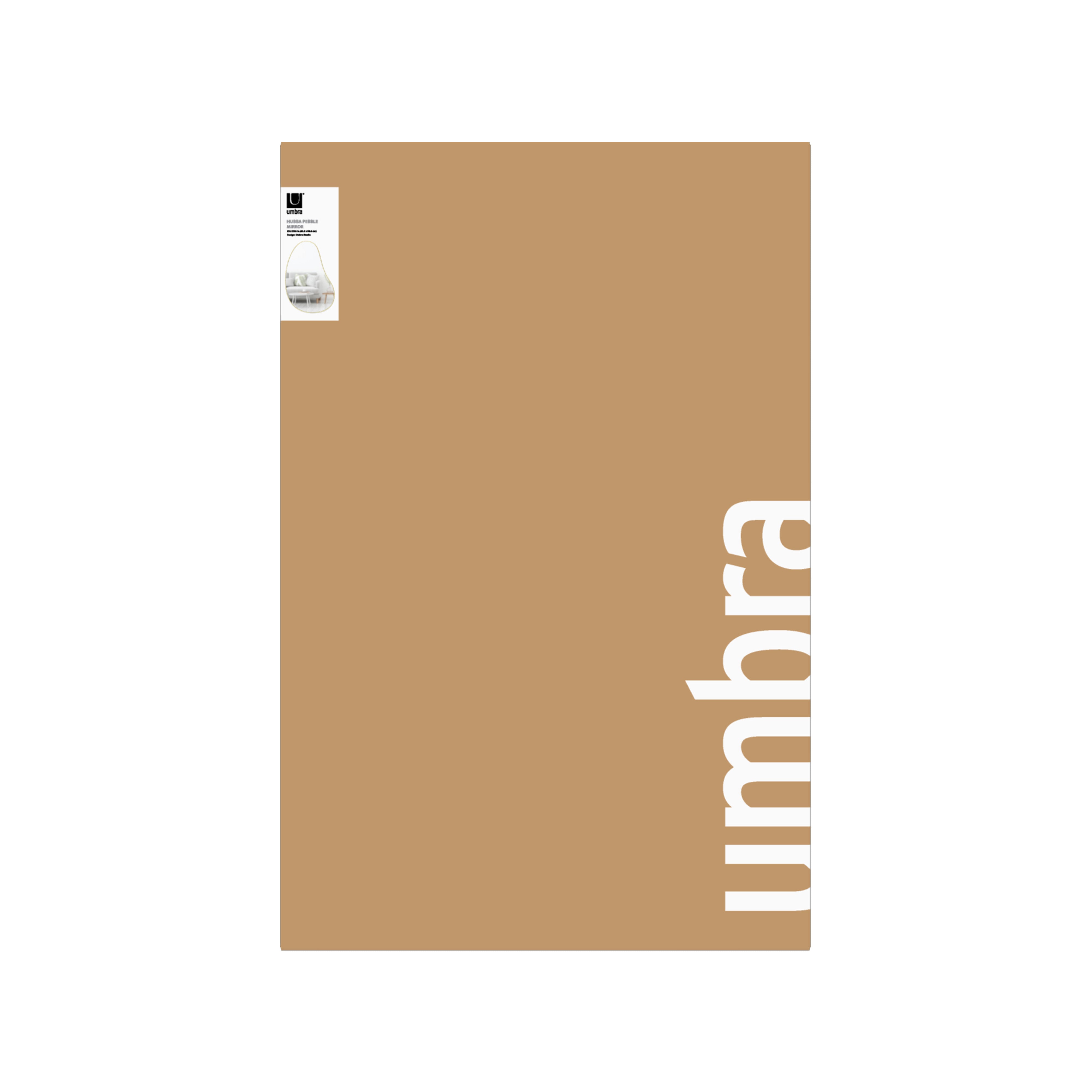 Umbra Hubba Pebble Wall Mirror