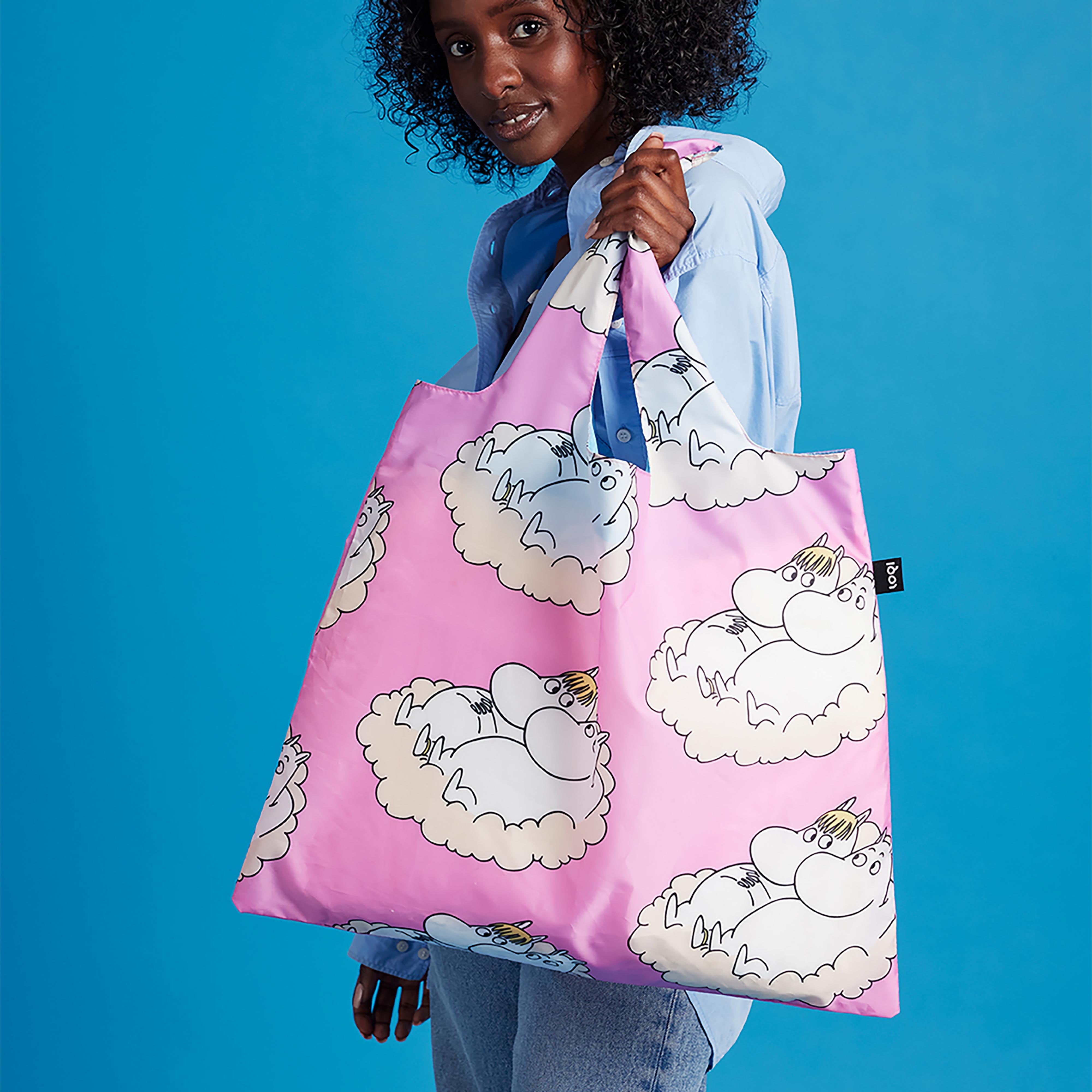 LOQI Moomin Cloud Tote Bag