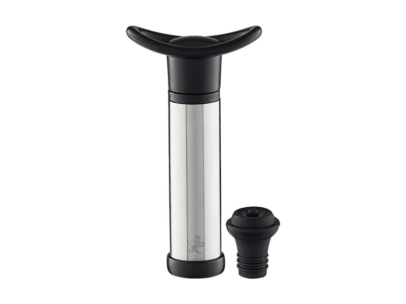 Maxwell & Williams Cocktail & Co Wine Vacuum Pump with 2 Stopper Silver