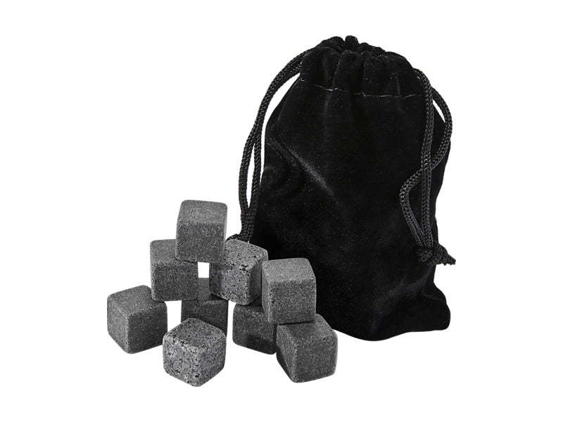 Maxwell & Williams Cocktail & Co Reusable Whisky Stone Charcoal Grey 9 Piece