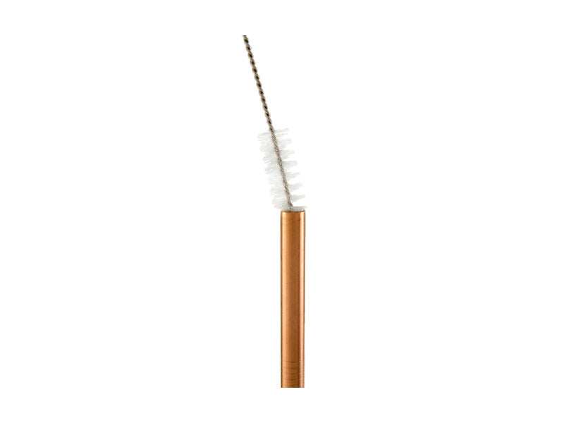Maxwell & Williams Cocktail & Co Reusable Wide Straw with Brush Black 4 Piece
